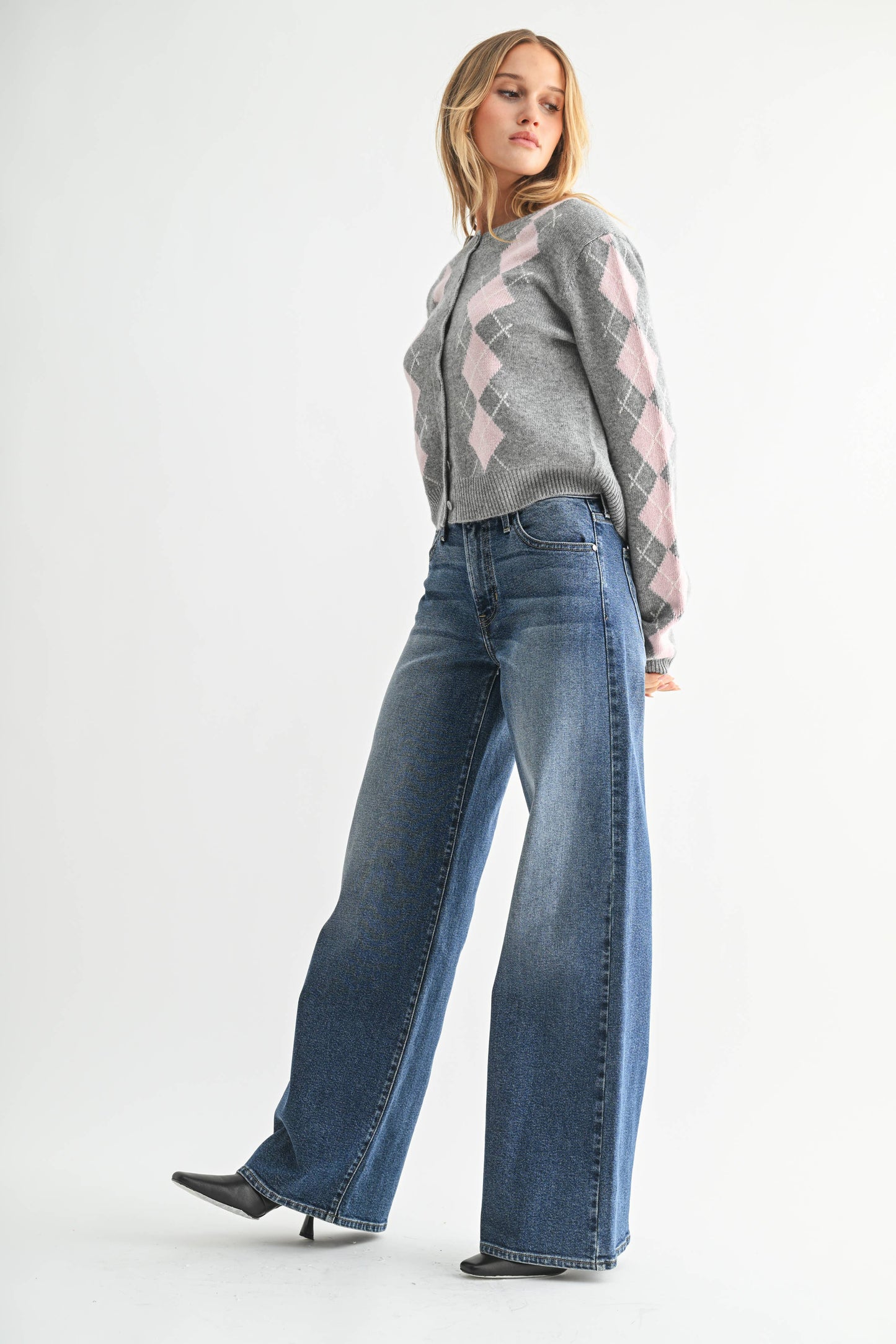 The Jolie Vintage High-Rise Wide Leg Jeans - TheBOX