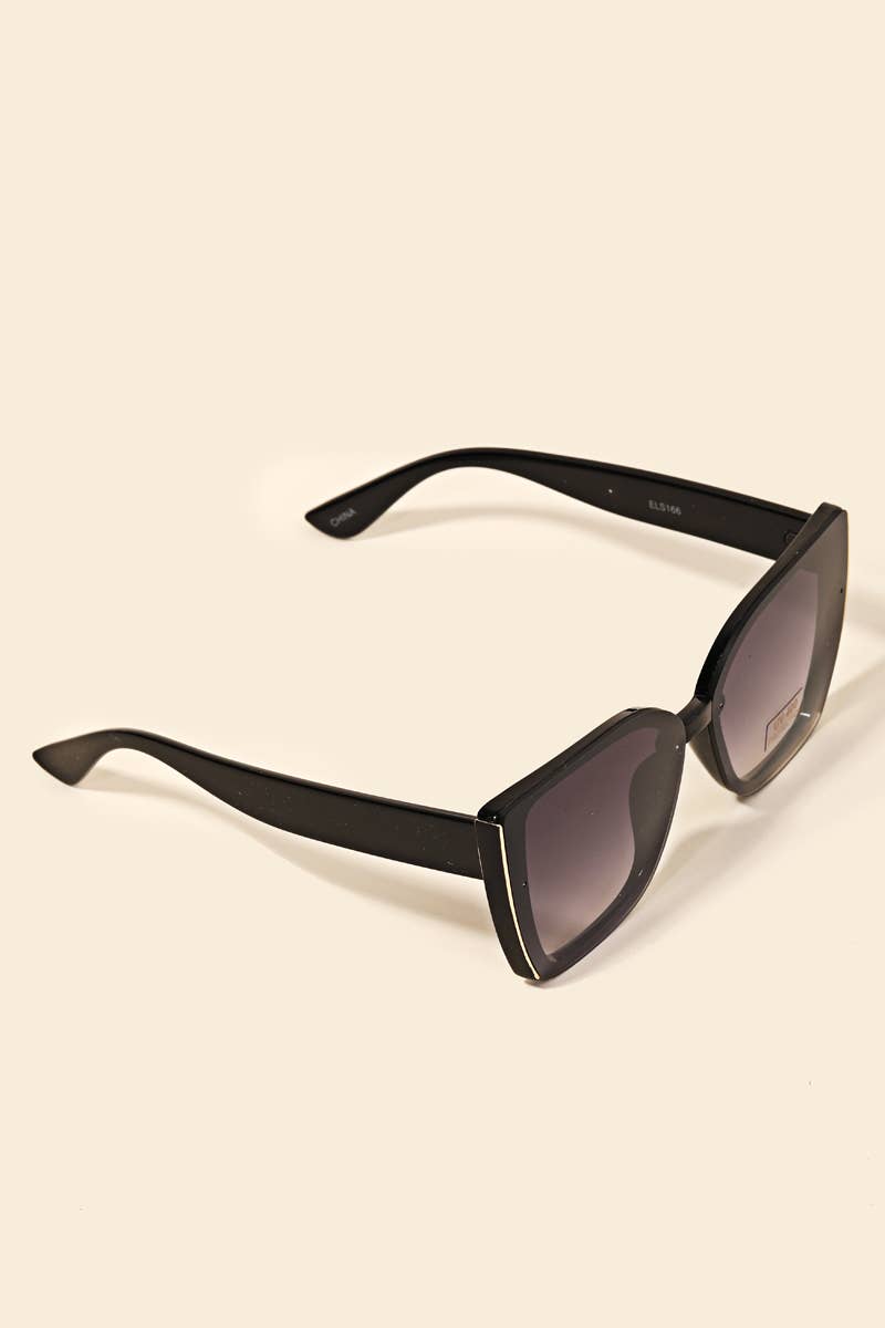 Luxe Oversized Square Sunglasses – Multiple Colors - TheBOX