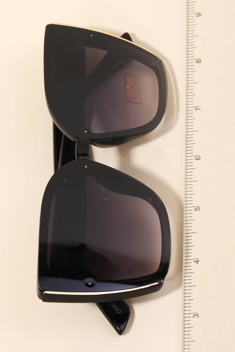 Luxe Oversized Square Sunglasses – Multiple Colors - TheBOX