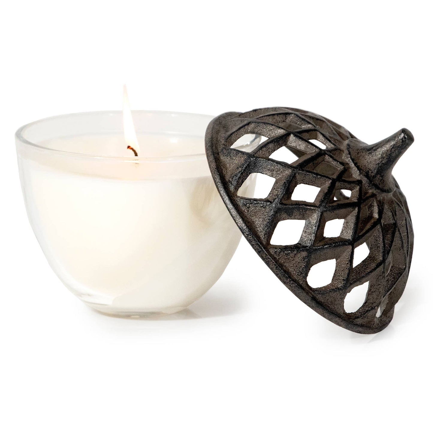 Pumpkin Spice Acorn Soy-Blend Candle - TheBOX