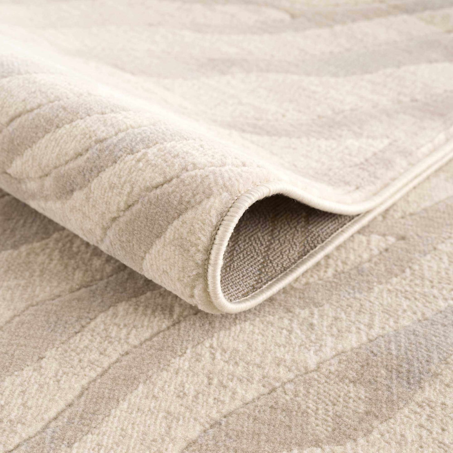 Beige Manteca Zebra Print Area Rug - TheBOX