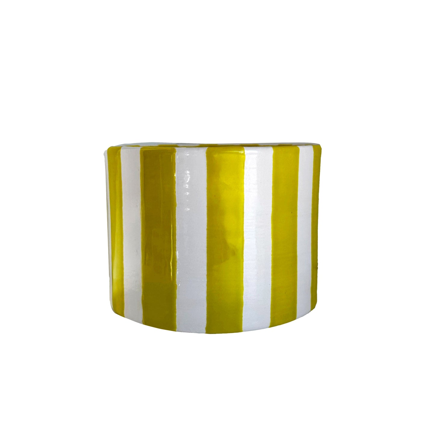 Big Top Stripes Handpoured Candle & Vase - TheBOX