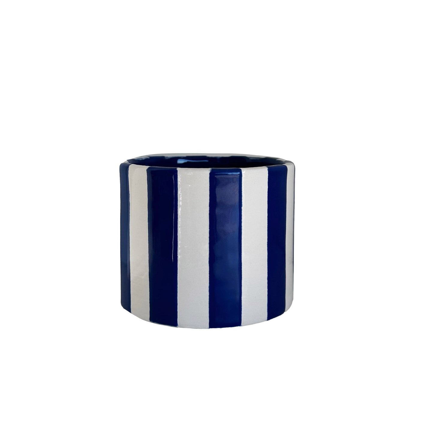 Big Top Stripes Handpoured Candle & Vase - TheBOX