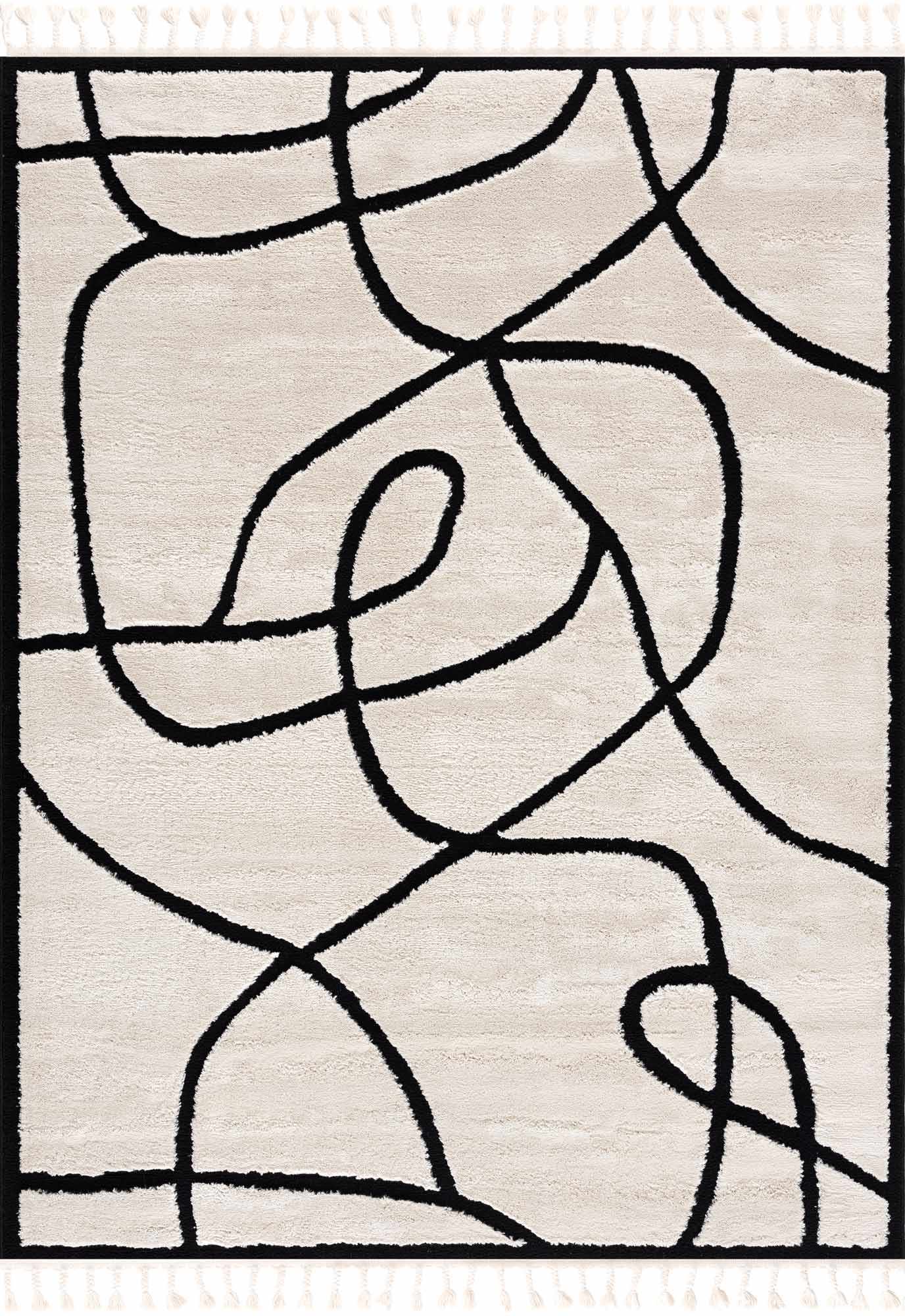 Azana Black & White Area Rug - TheBOX
