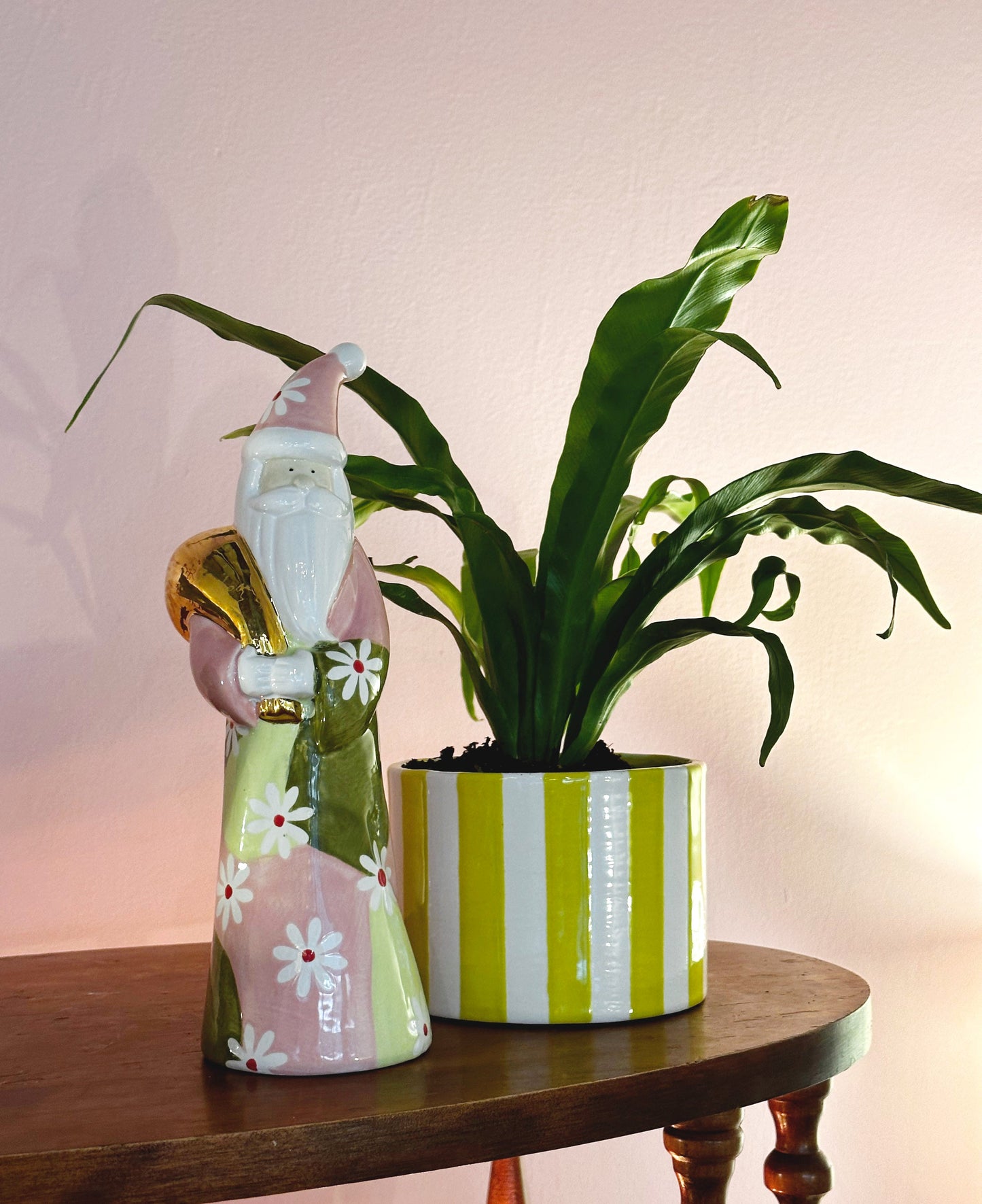 Big Top Stripes Handpoured Candle & Vase - TheBOX