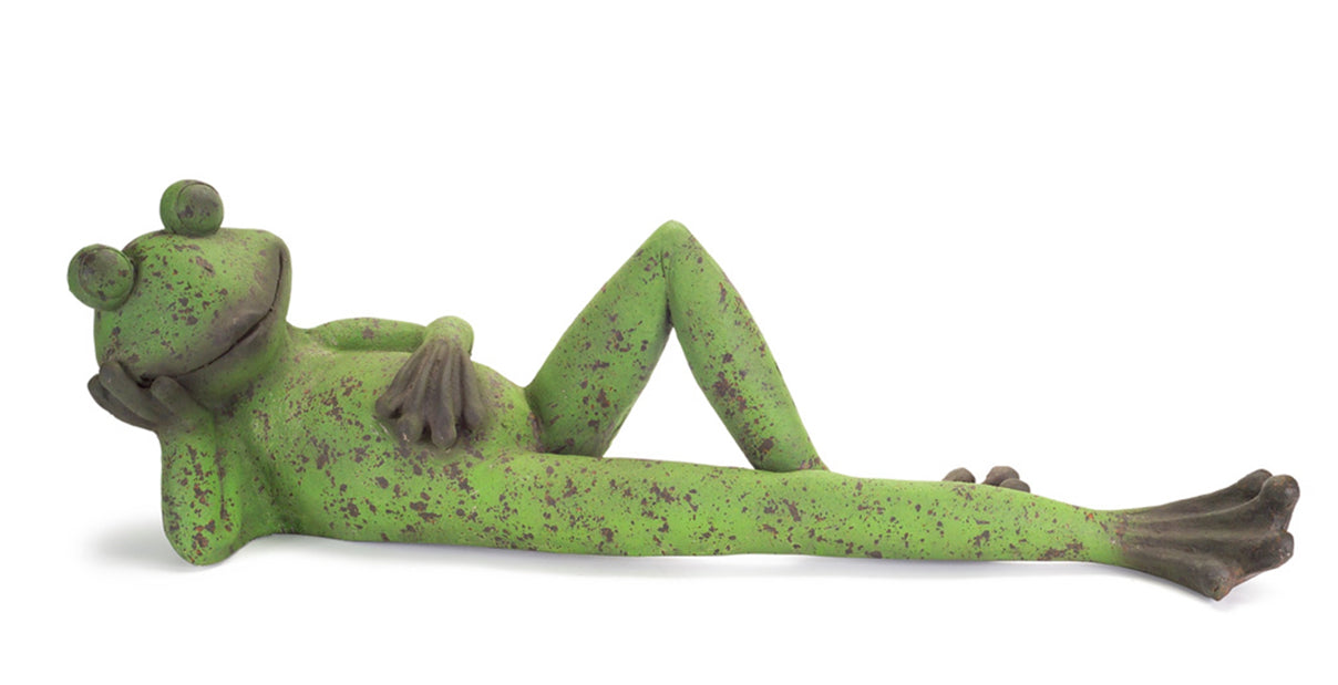 Large Laying Frog Ornamental - TheBOX