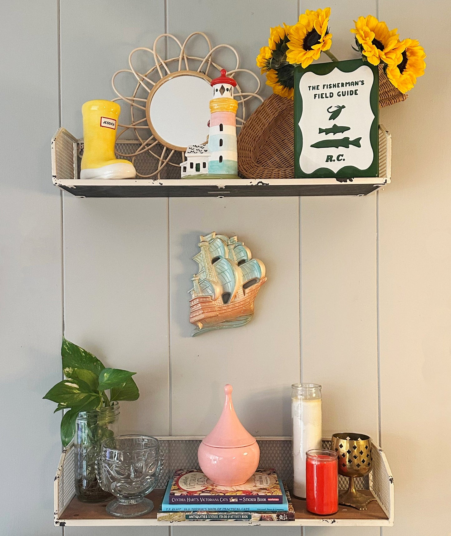 Teardrop Jars in Vintage Blue Jeans - TheBOX