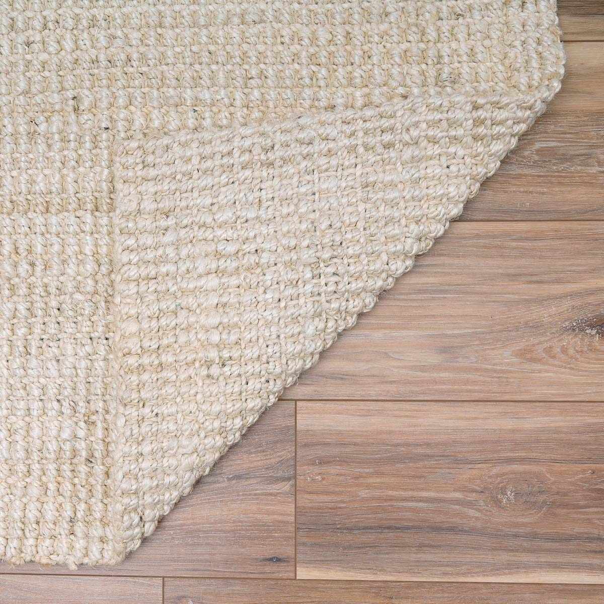 Ambel Cream Jute Rug - TheBOX