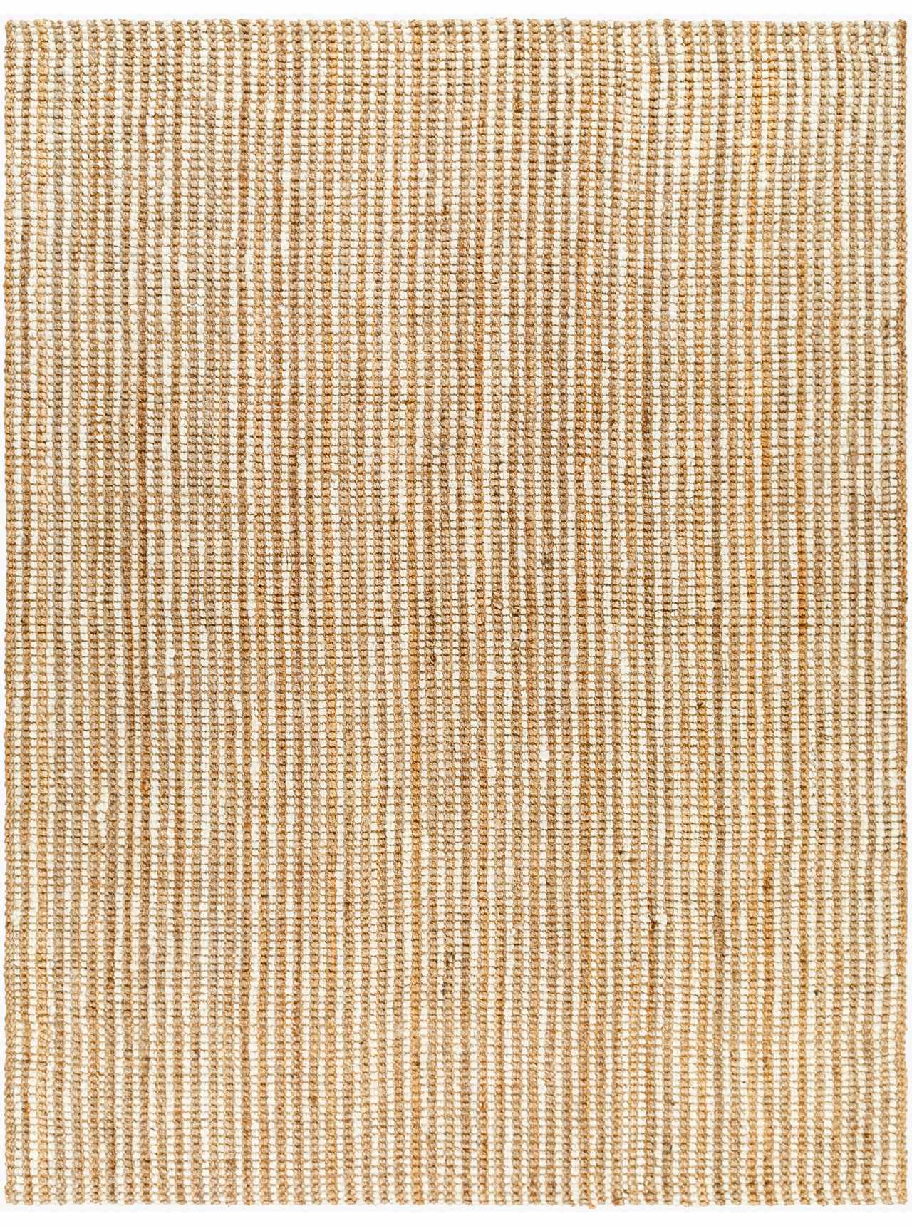 Ambel Tan&Brown Jute Rug - TheBOX