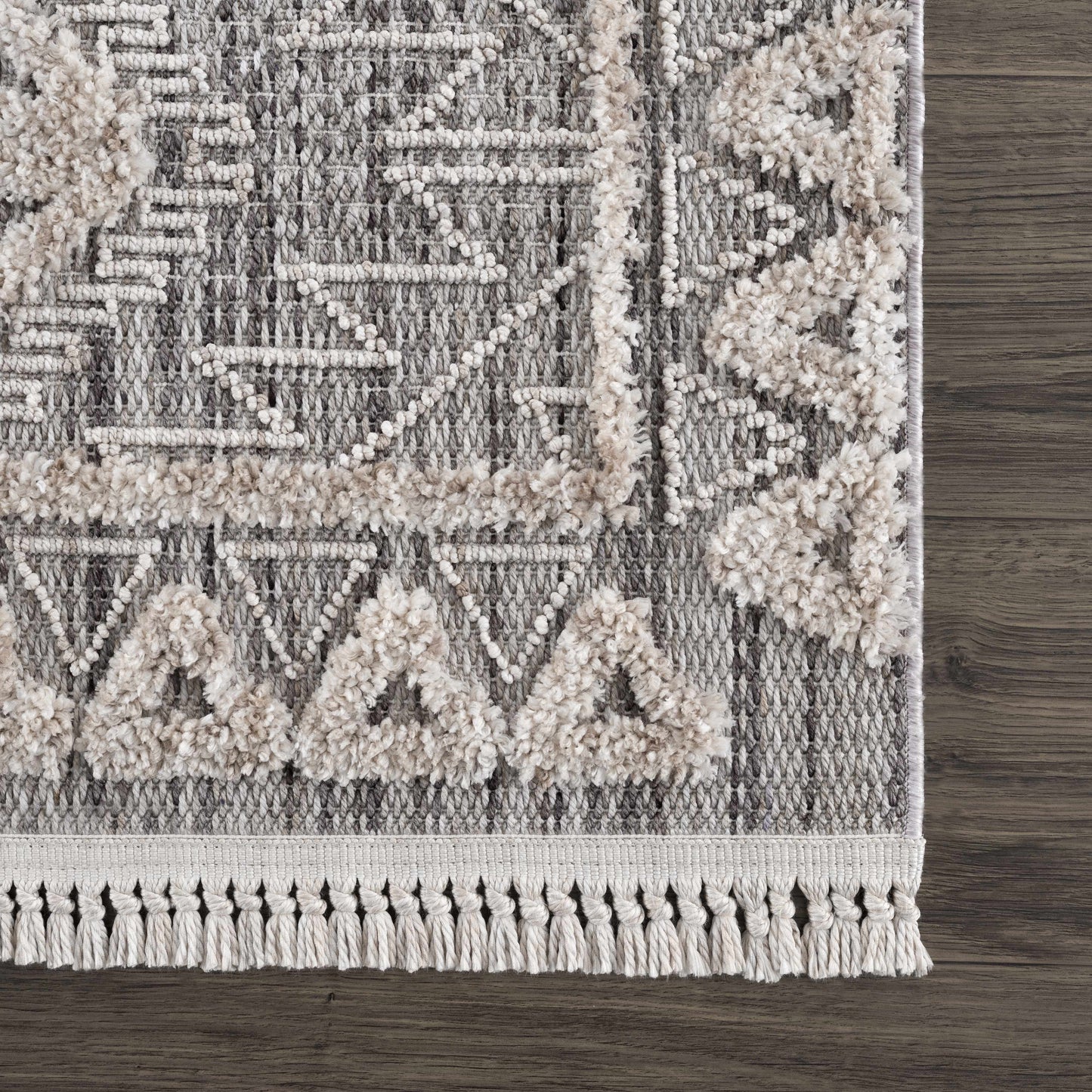 Agoo High-Low Pile Rustic Rug - TheBOX