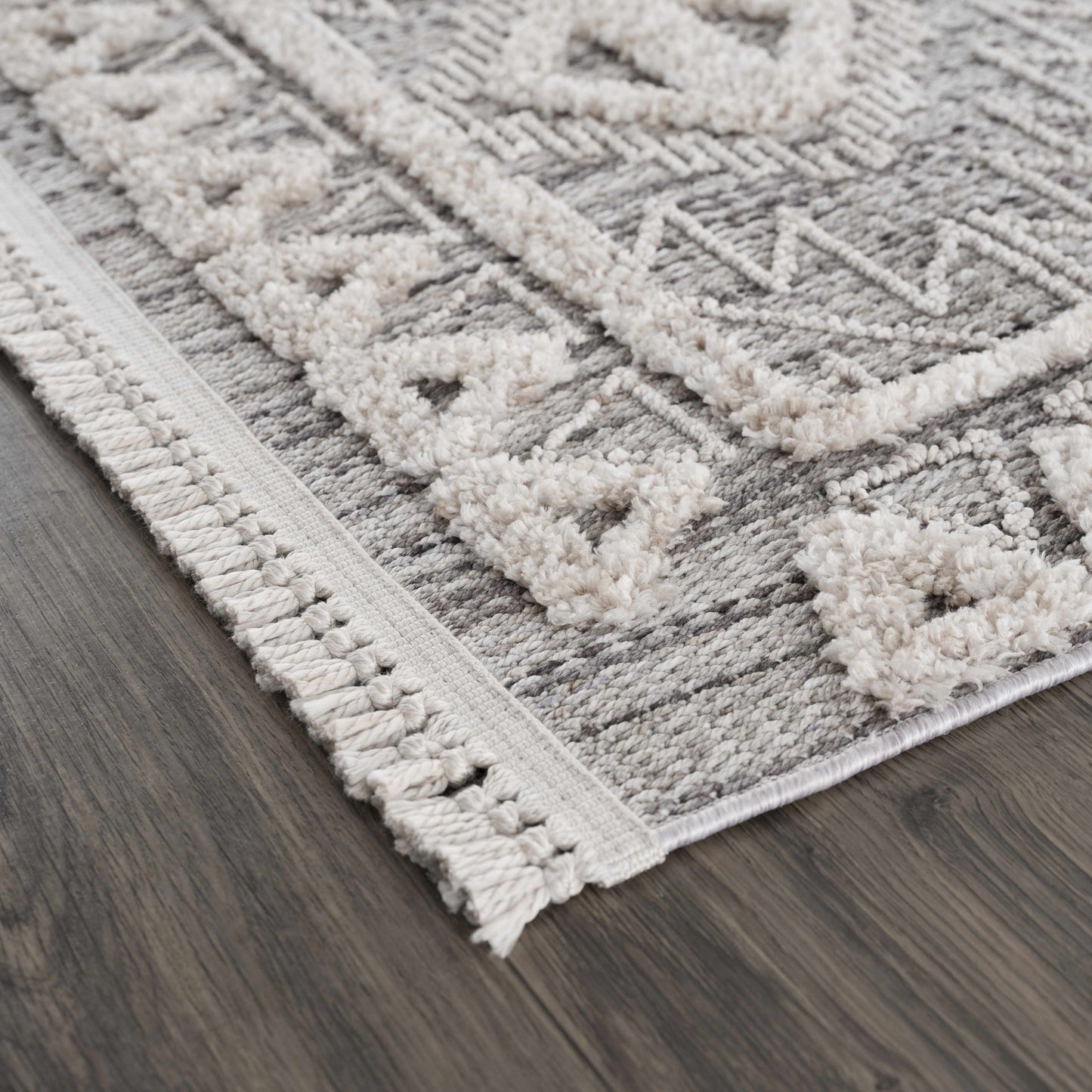 Agoo High-Low Pile Rustic Rug - TheBOX