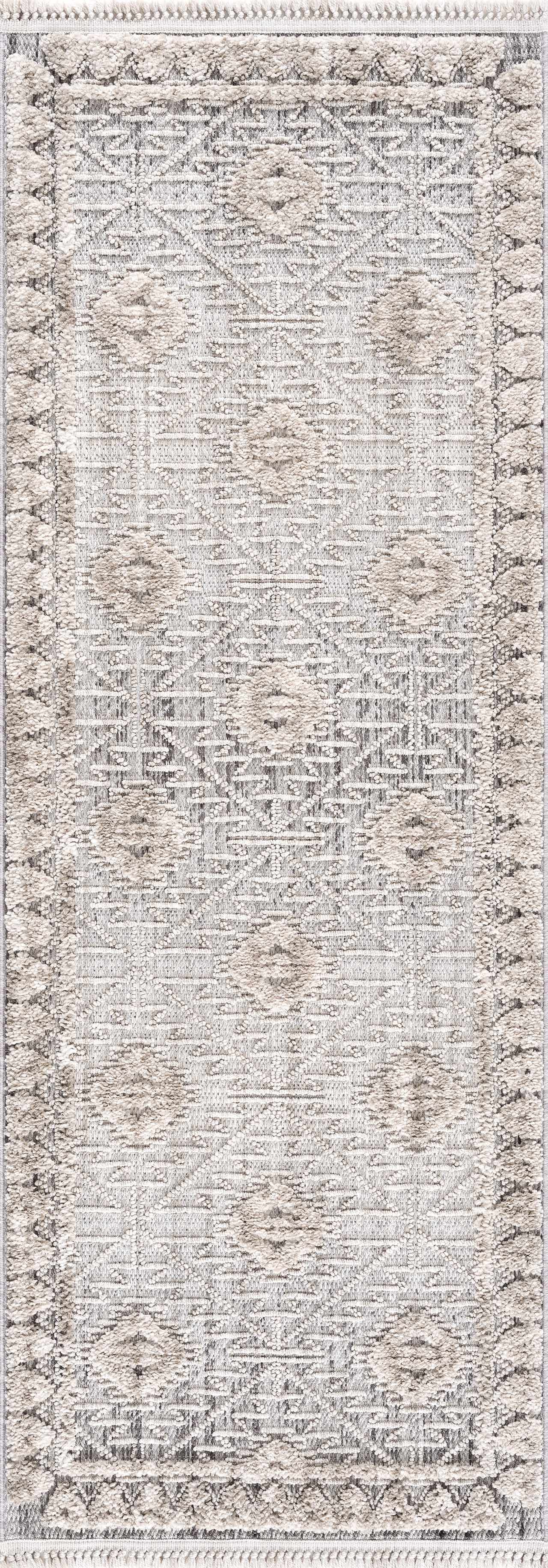Agoo High-Low Pile Rustic Rug - TheBOX