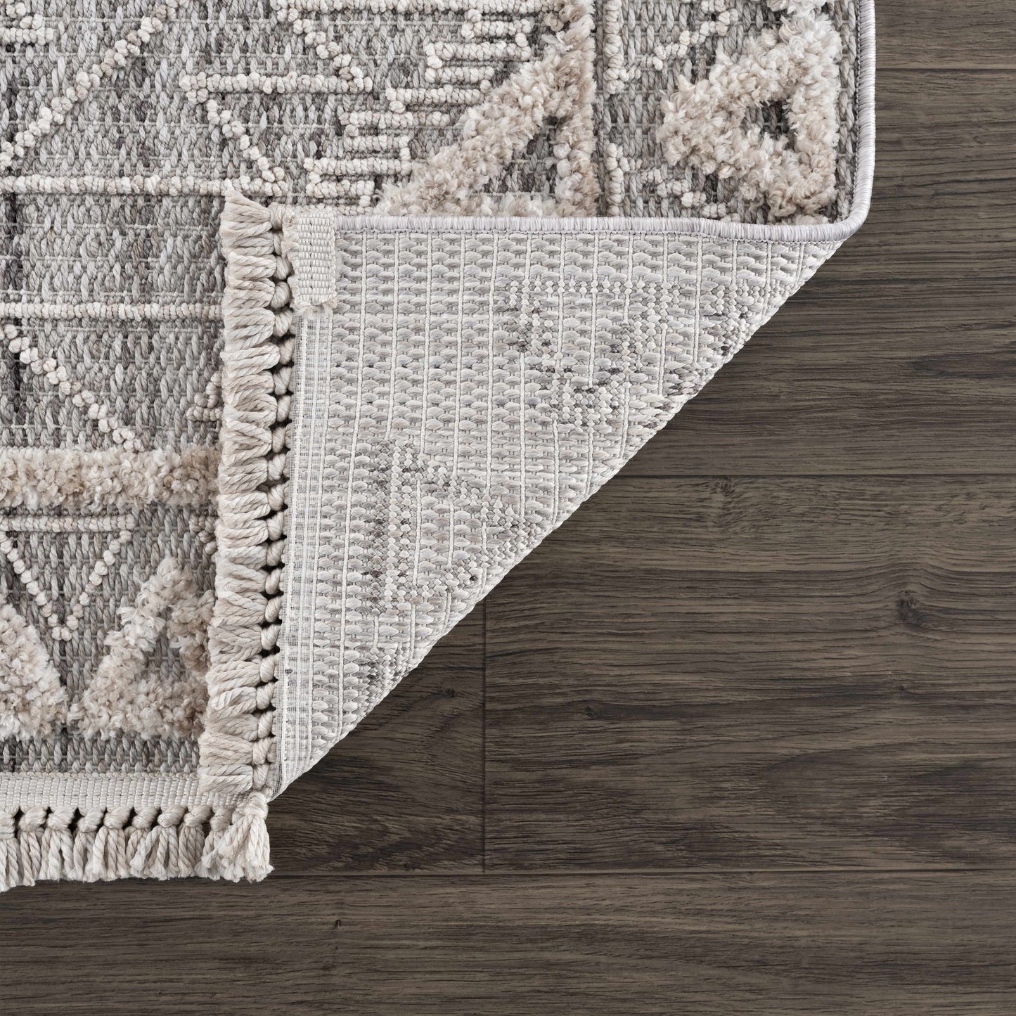 Agoo High-Low Pile Rustic Rug - TheBOX