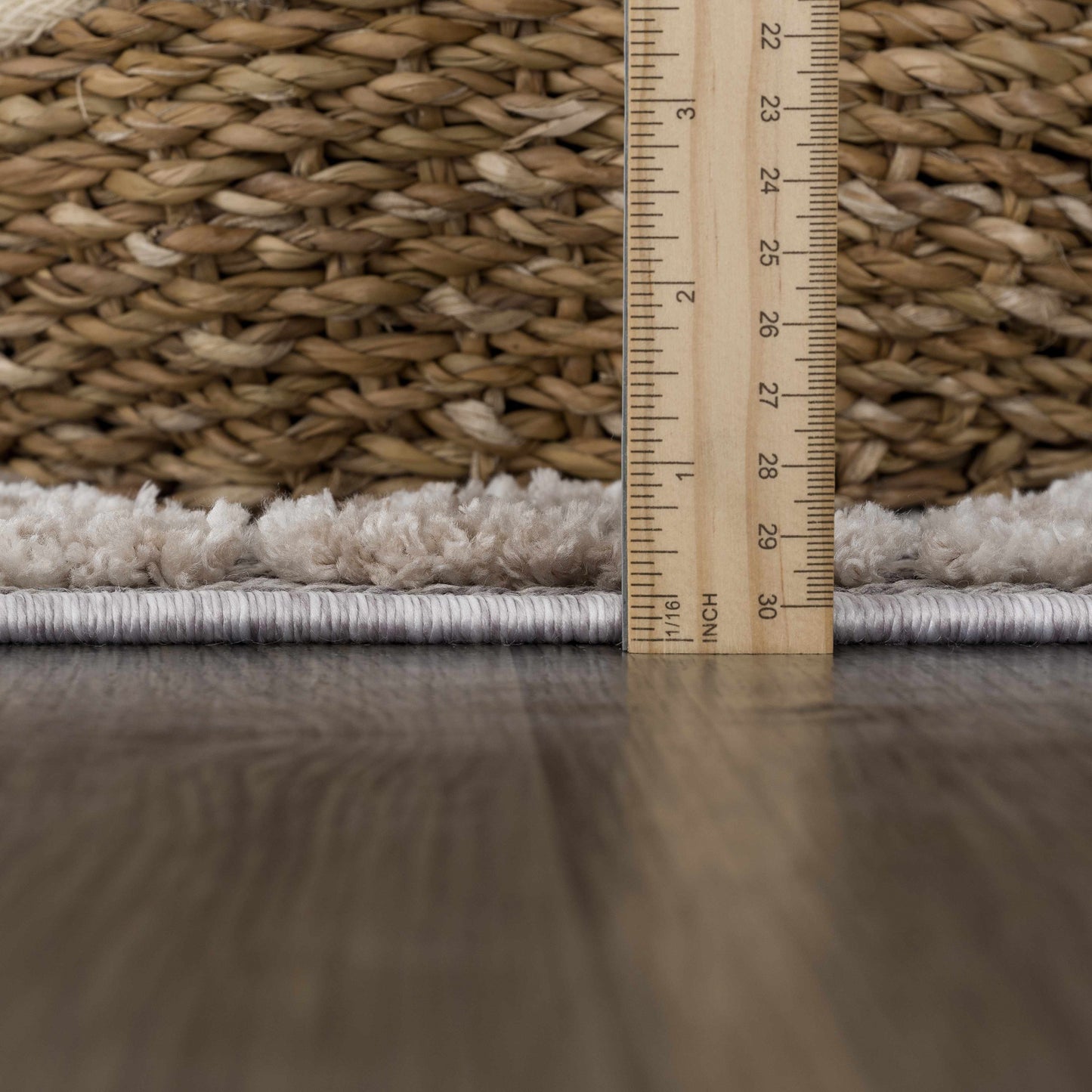 Agoo High-Low Pile Rustic Rug - TheBOX