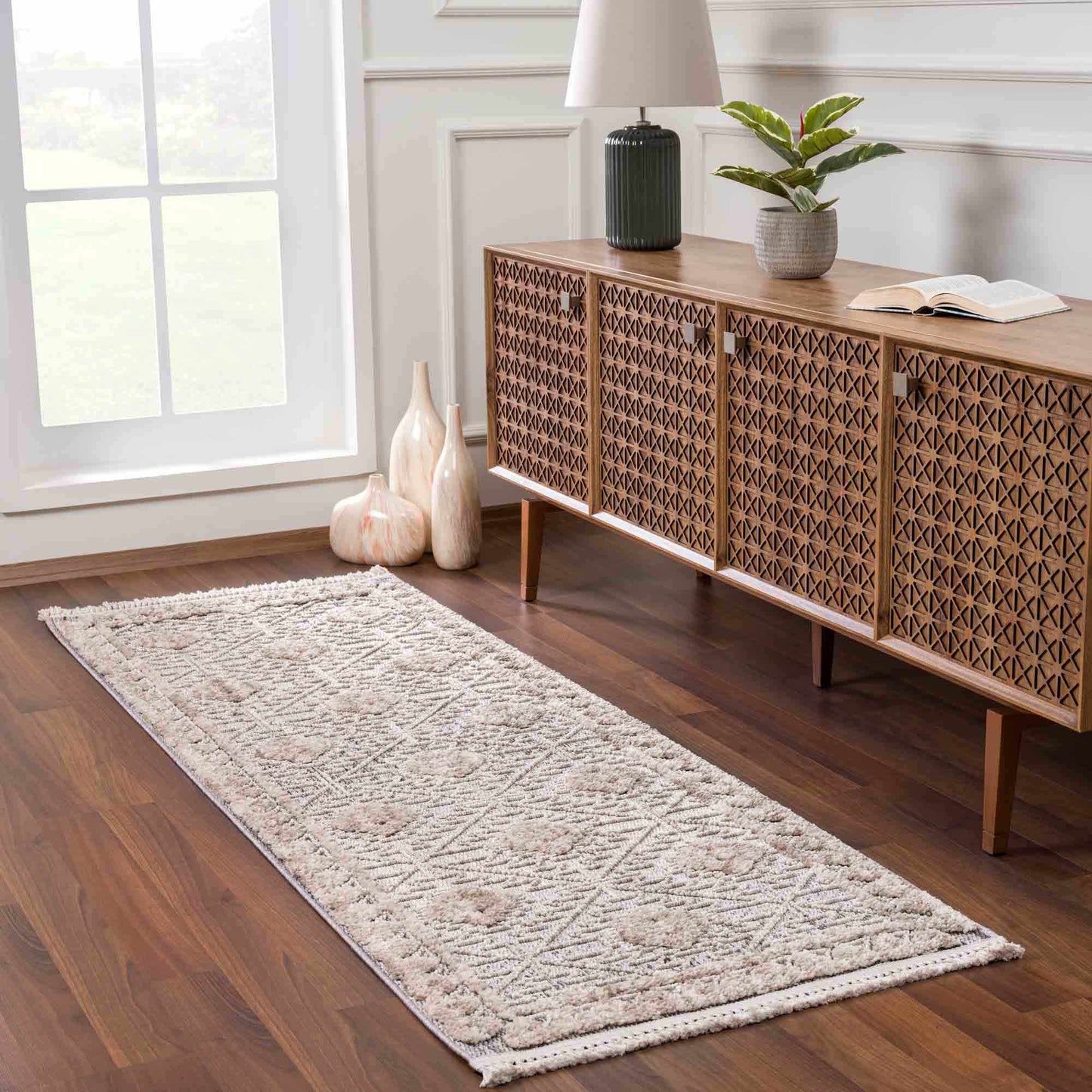Agoo High-Low Pile Rustic Rug - TheBOX