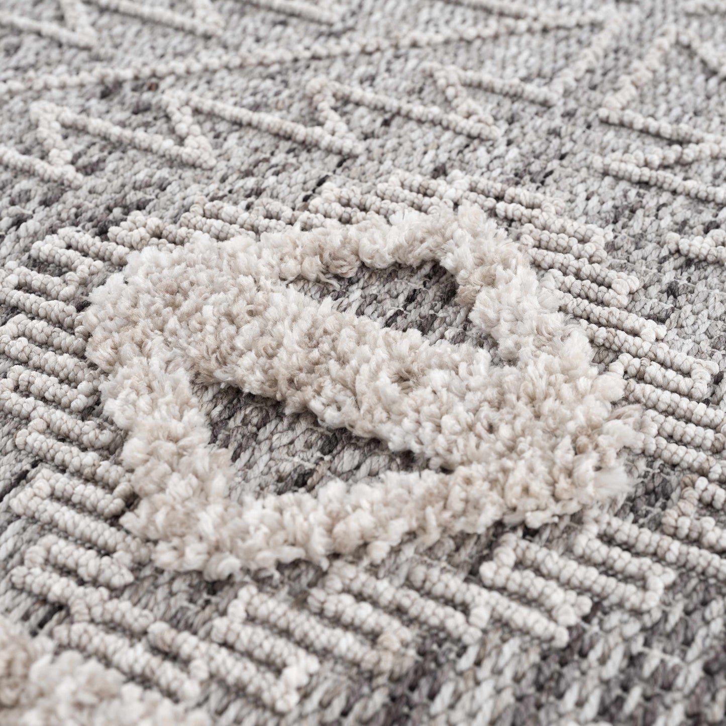 Agoo High-Low Pile Rustic Rug - TheBOX