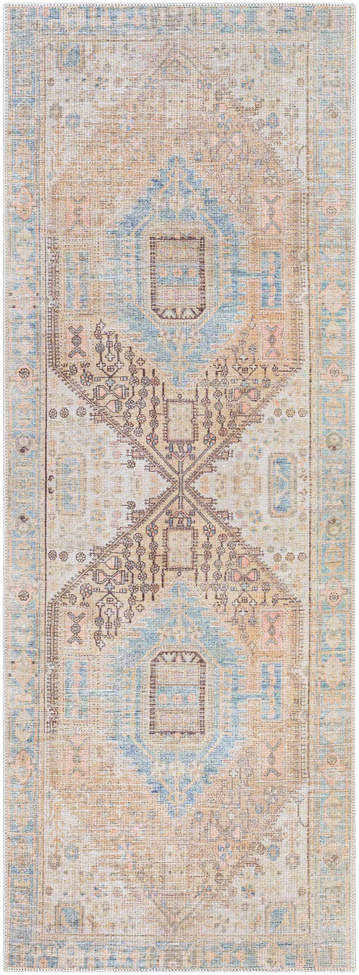 Baloy Vintage Washable Rug - TheBOX