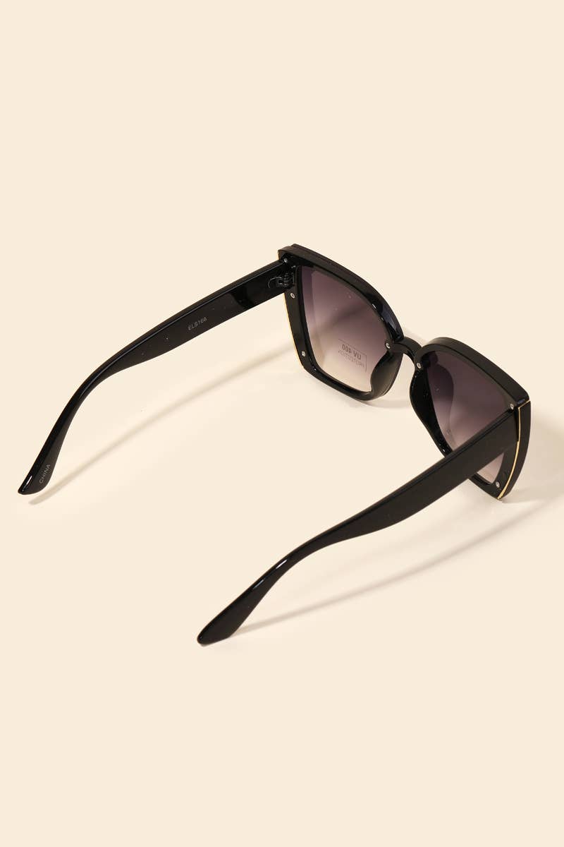 Luxe Oversized Square Sunglasses – Multiple Colors - TheBOX