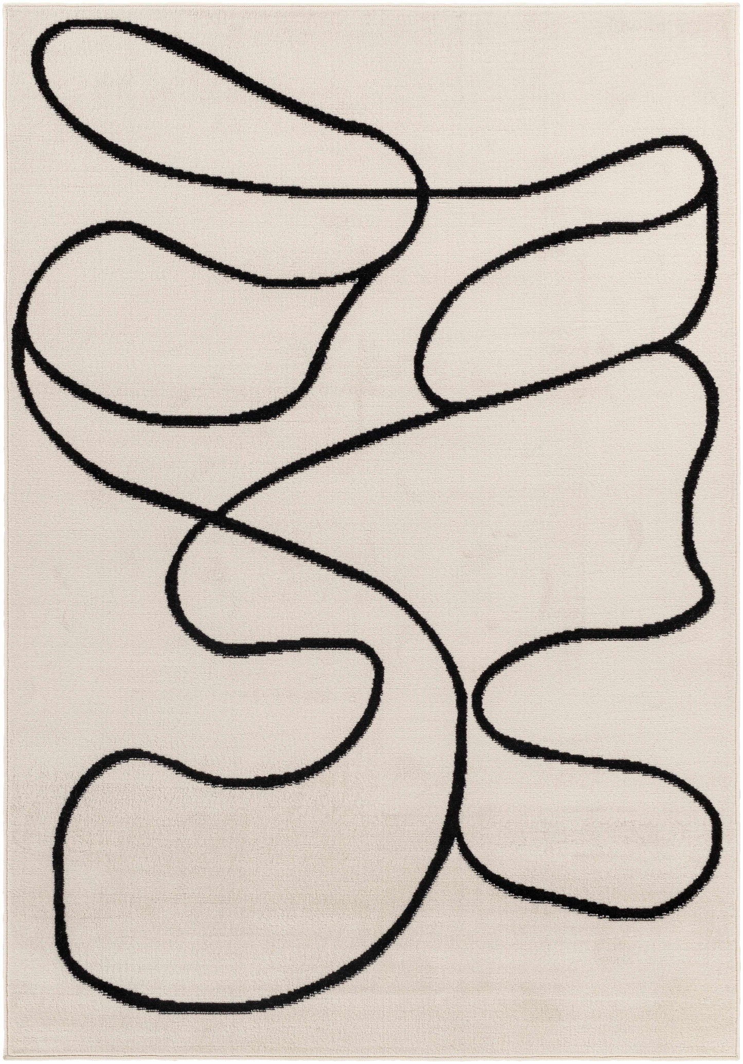 Eilir Modern Low Profile Boho Rug - TheBOX