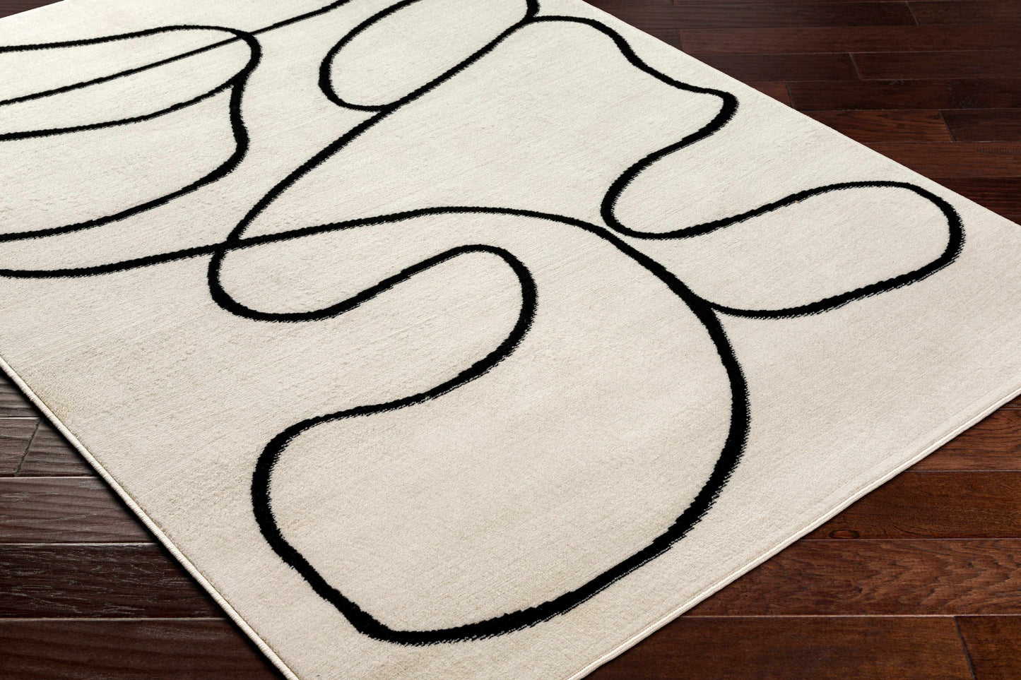 Eilir Modern Low Profile Boho Rug - TheBOX