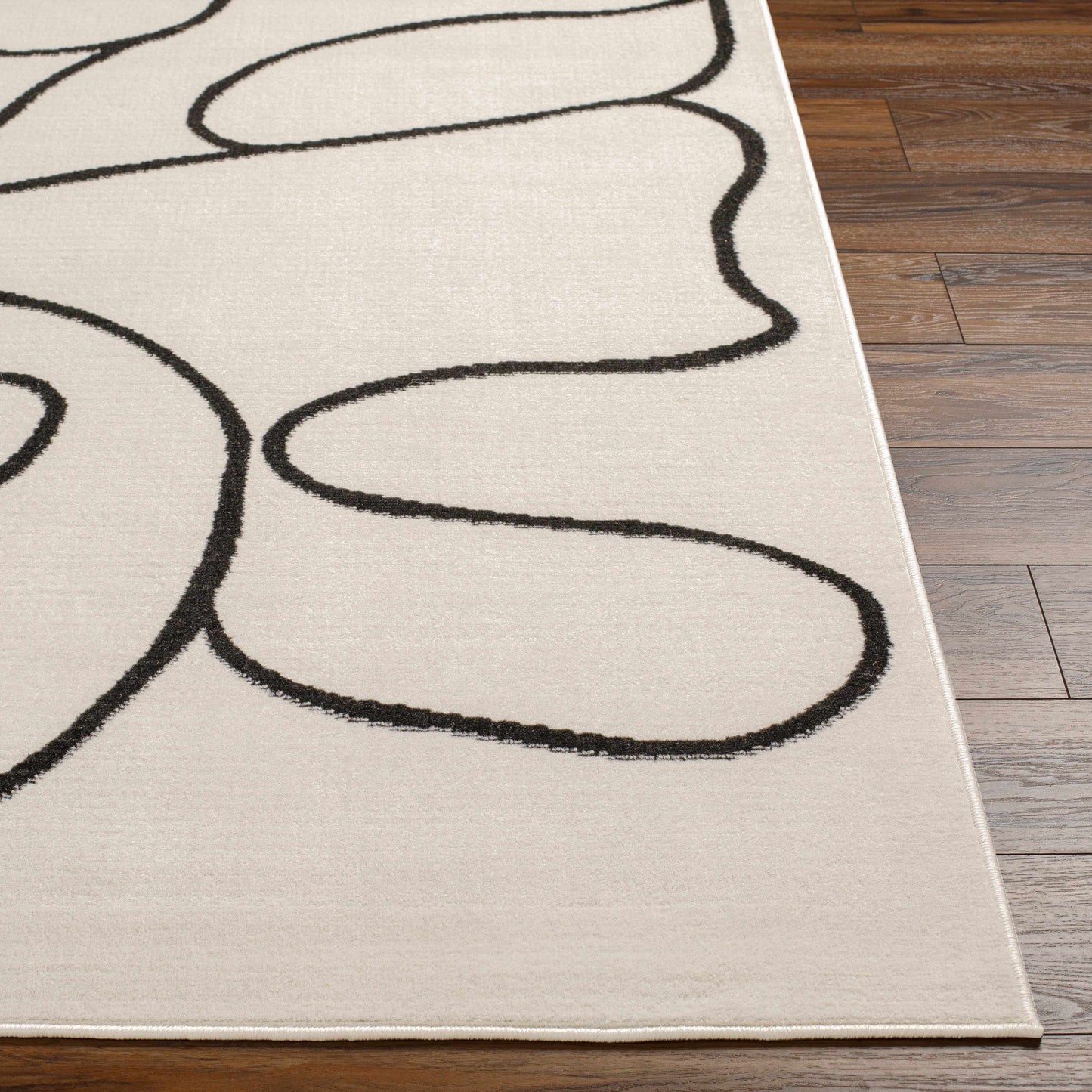 Eilir Modern Low Profile Boho Rug - TheBOX