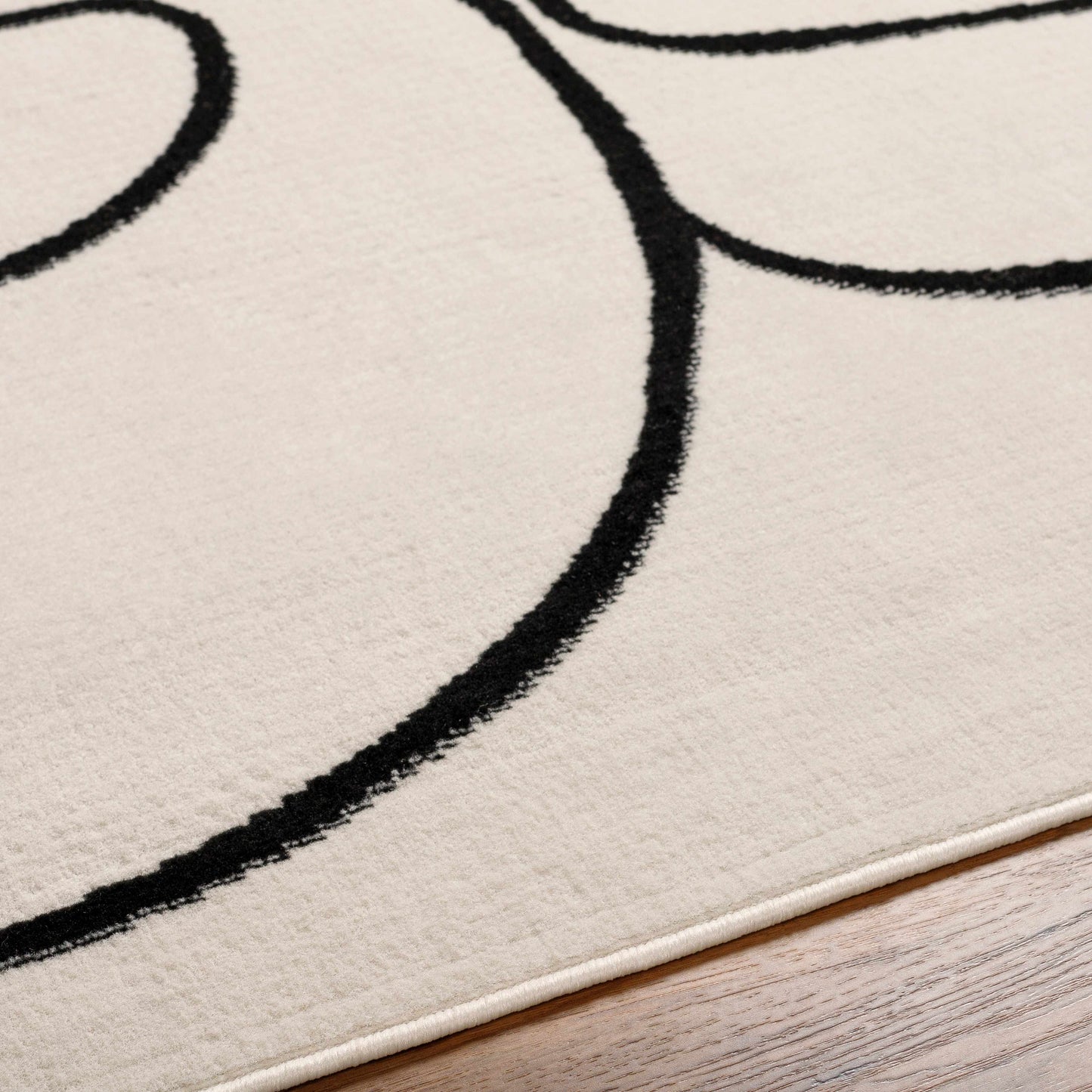 Eilir Modern Low Profile Boho Rug - TheBOX