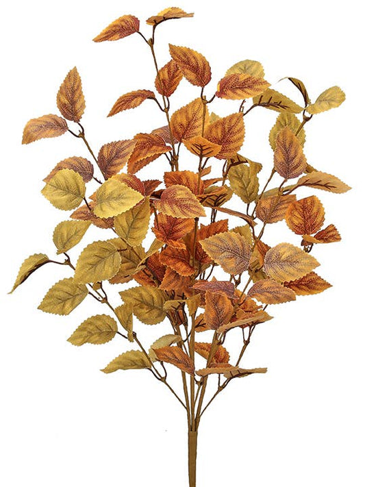 Artificial Autumn Beech Tree Leaf Spray - 22" - TheBOX