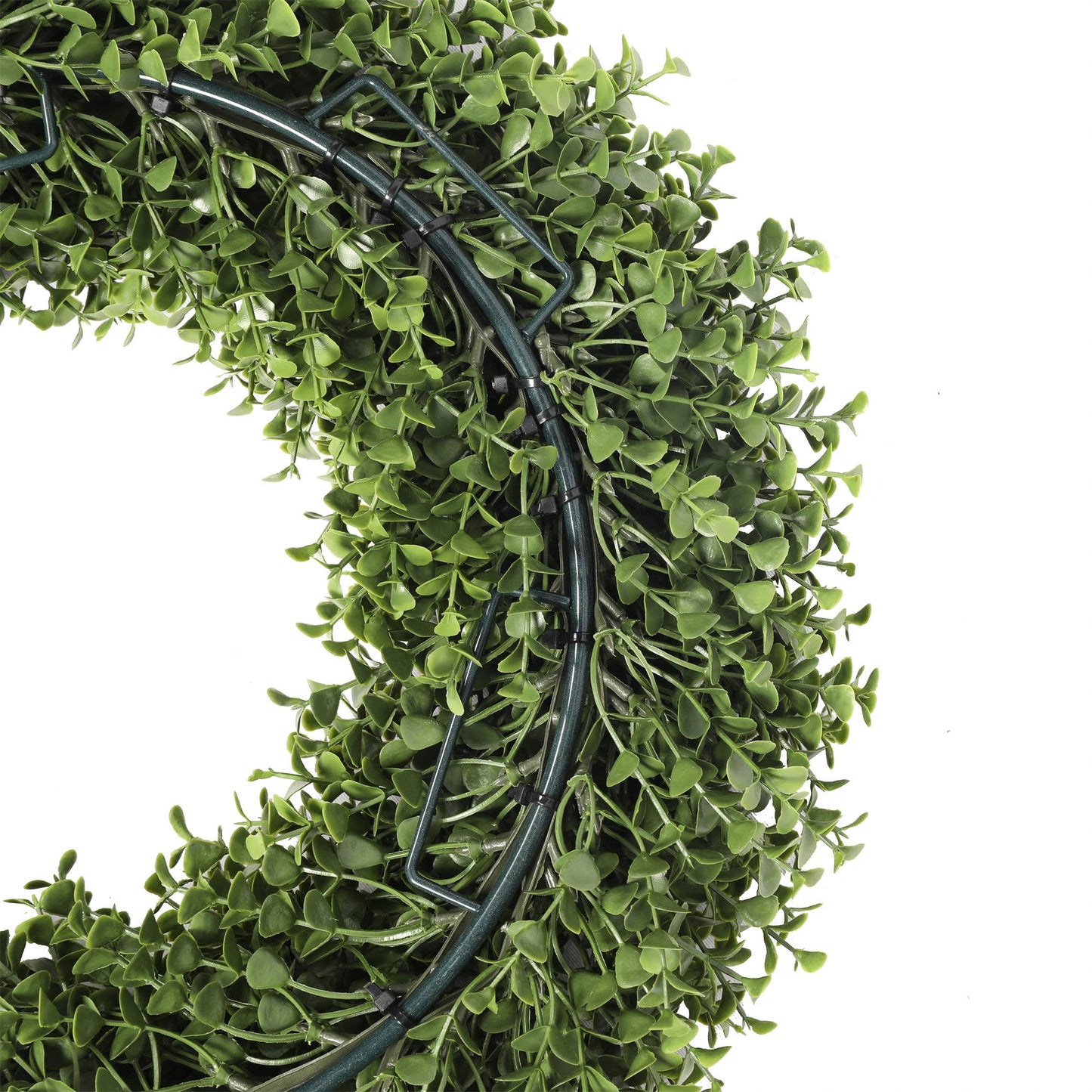 UV Boxwood Round Wreath 17.5 Inch - TheBOX
