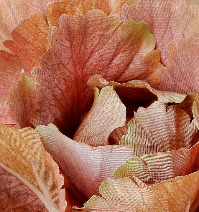 Artificial Autumn Cabbage Flower Pick - Nutmeg - TheBOX
