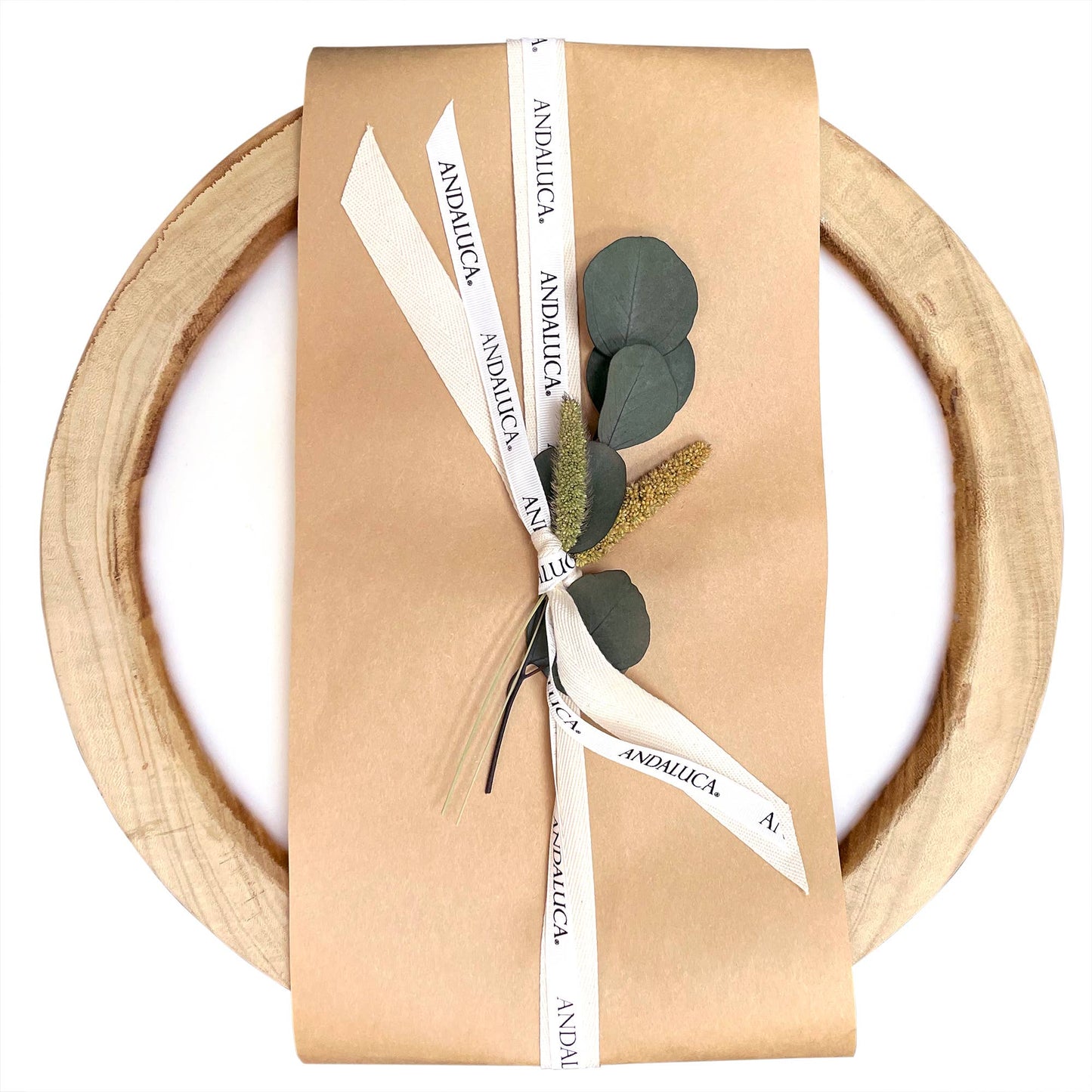 Paulownia Wood Round Candle - TheBOX