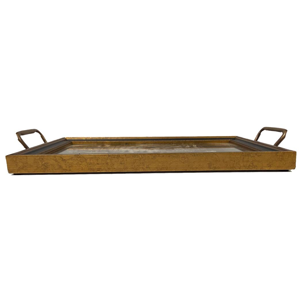 Saddled Horse Tray w/ Brass Handles - TheBOX