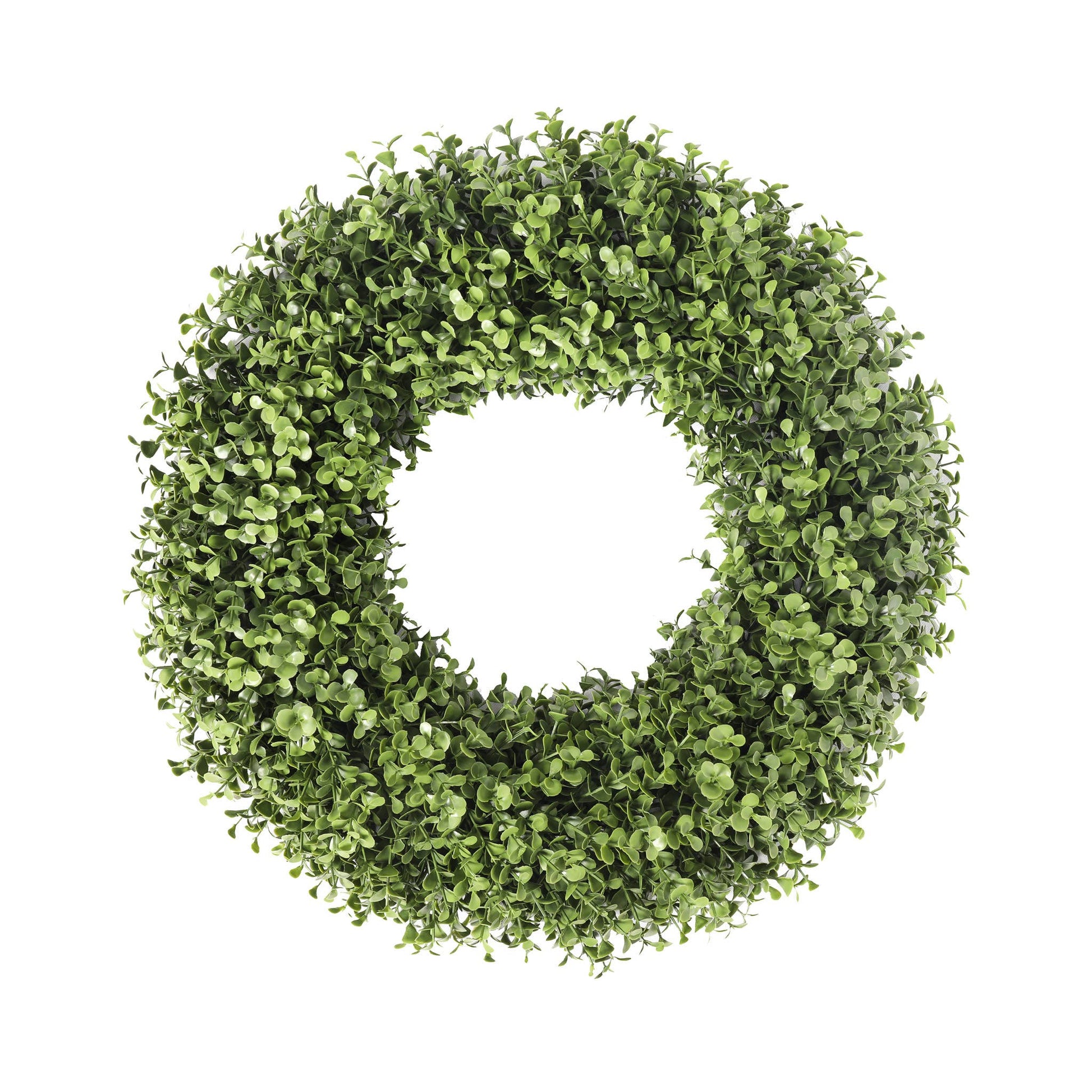 UV Boxwood Round Wreath 17.5 Inch - TheBOX