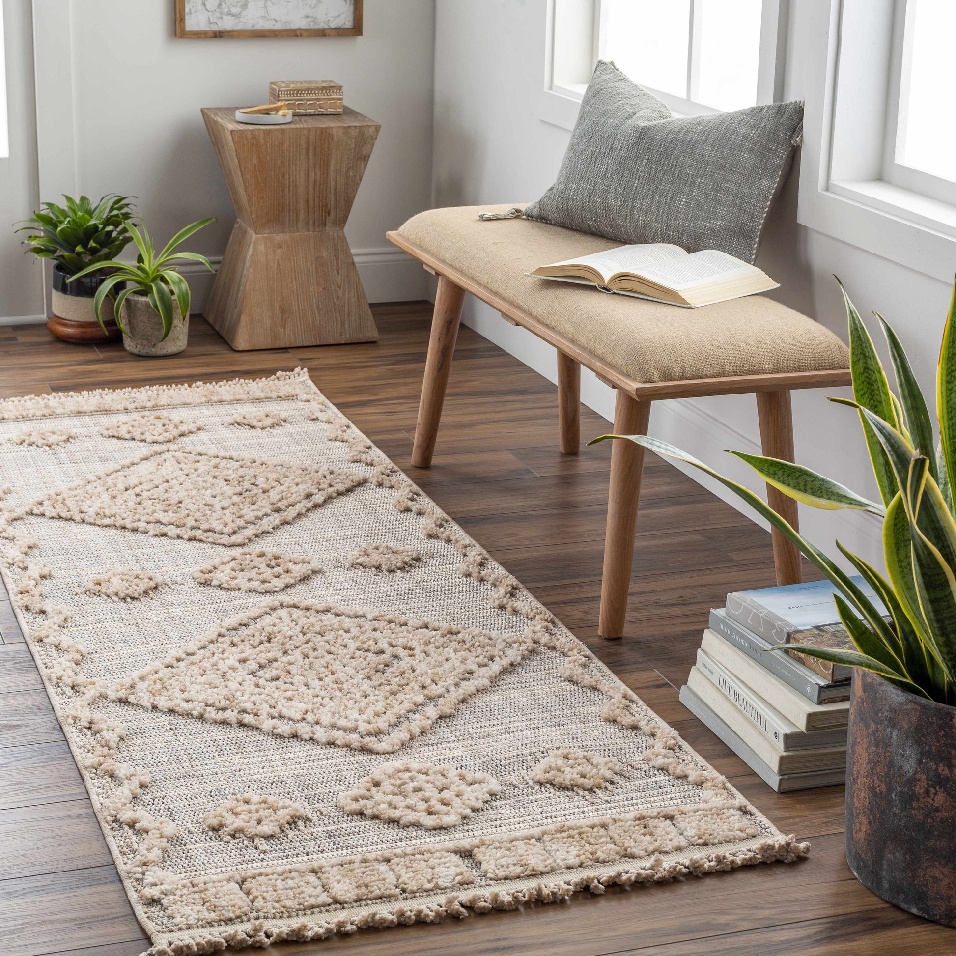 Ampusungan High-Low Rustic Rug - TheBOX