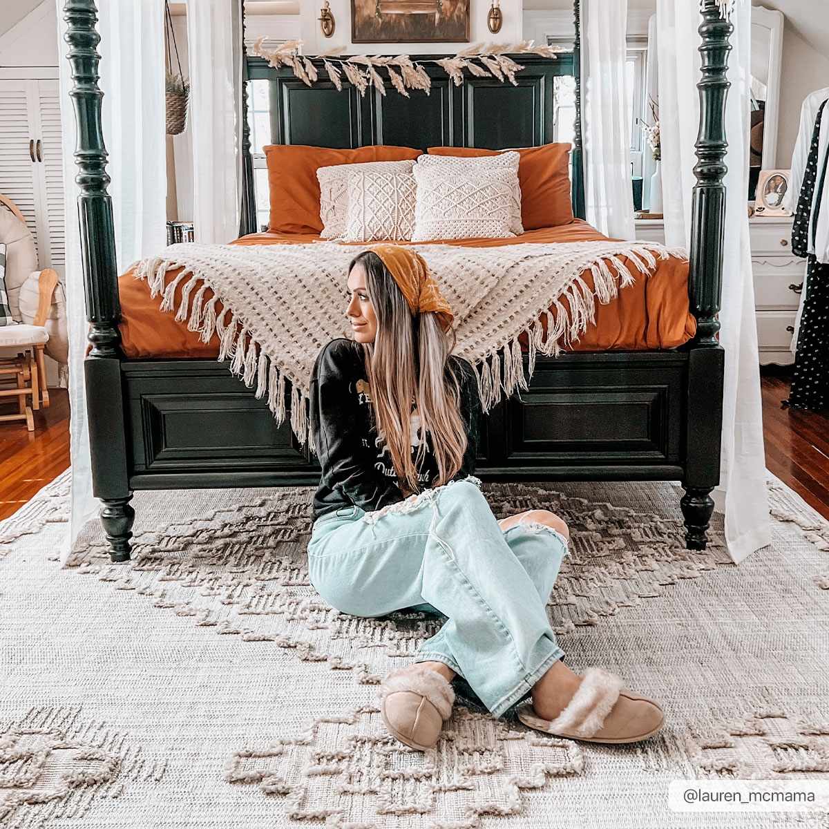 Ampusungan High-Low Rustic Rug - TheBOX