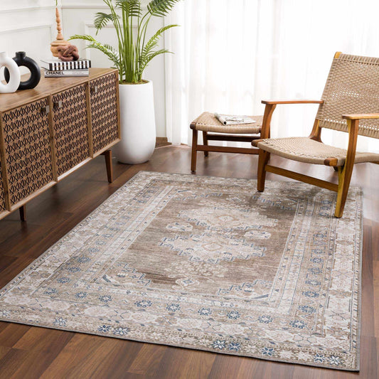 Baltinglass Flat Pile Washable Rug - TheBOX