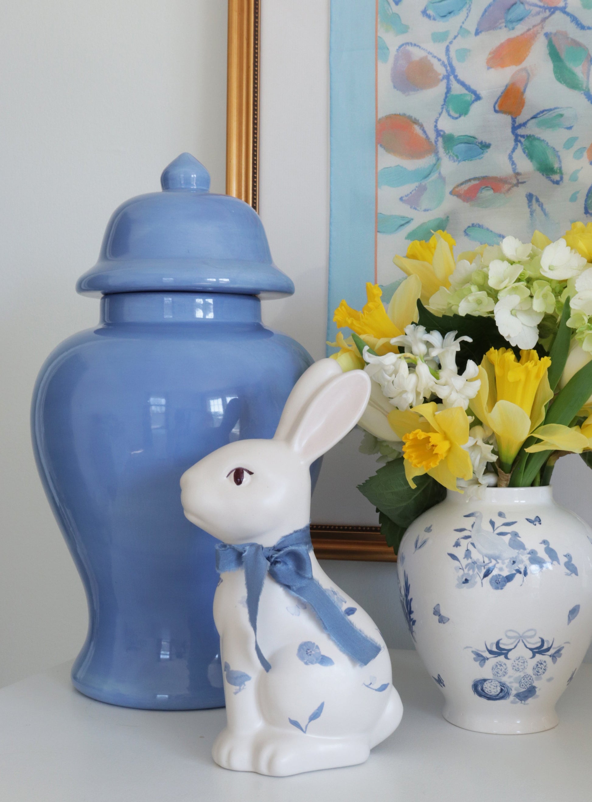 French Blue Ginger Jars - TheBOX