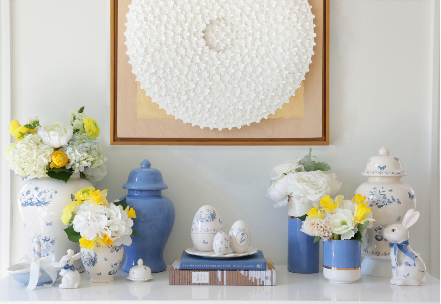 French Blue Ginger Jars - TheBOX