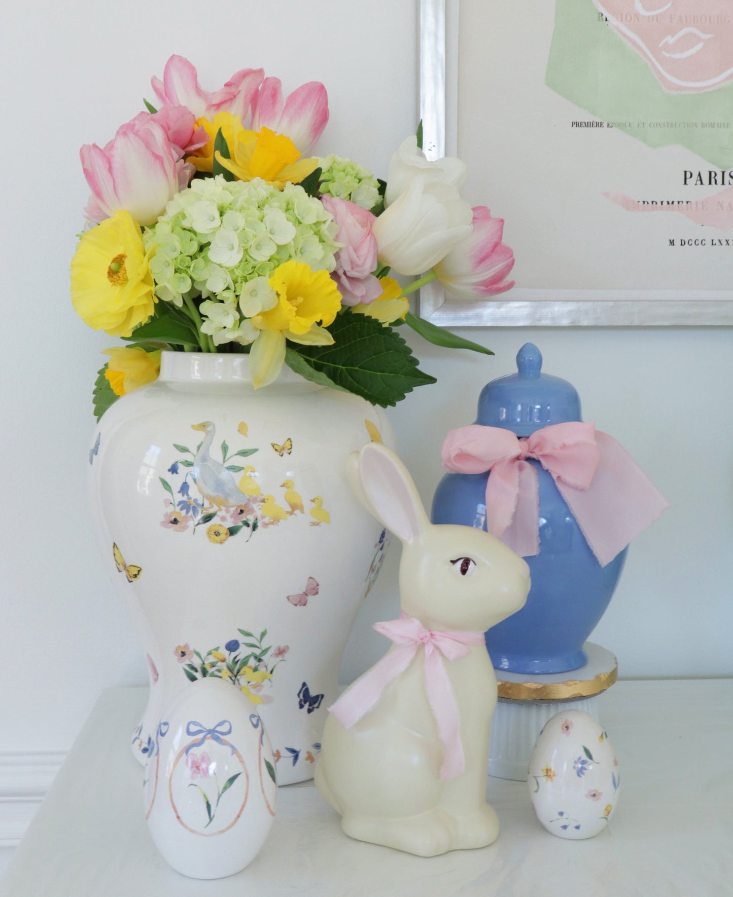 French Blue Ginger Jars - TheBOX