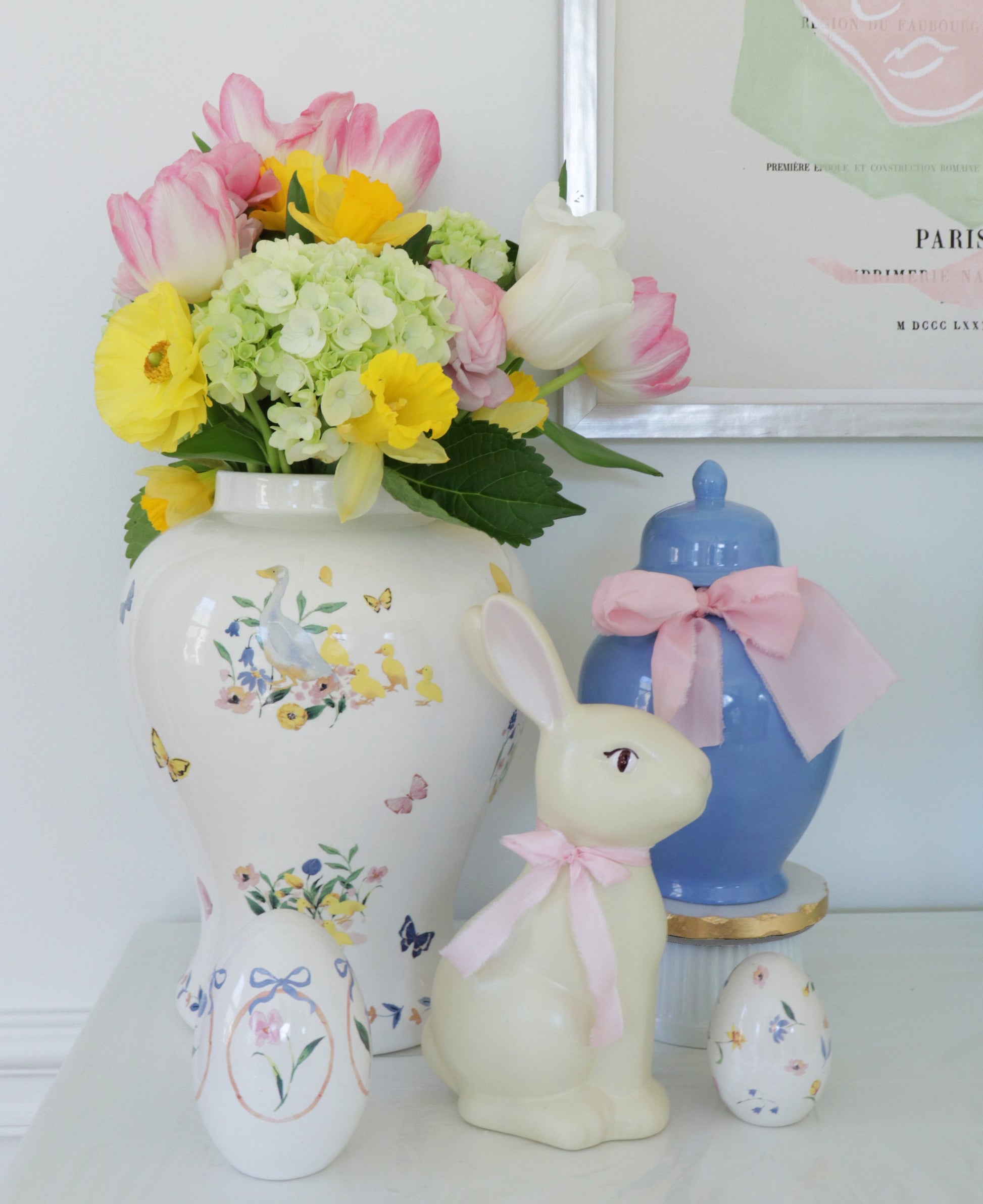 French Blue Ginger Jars - TheBOX