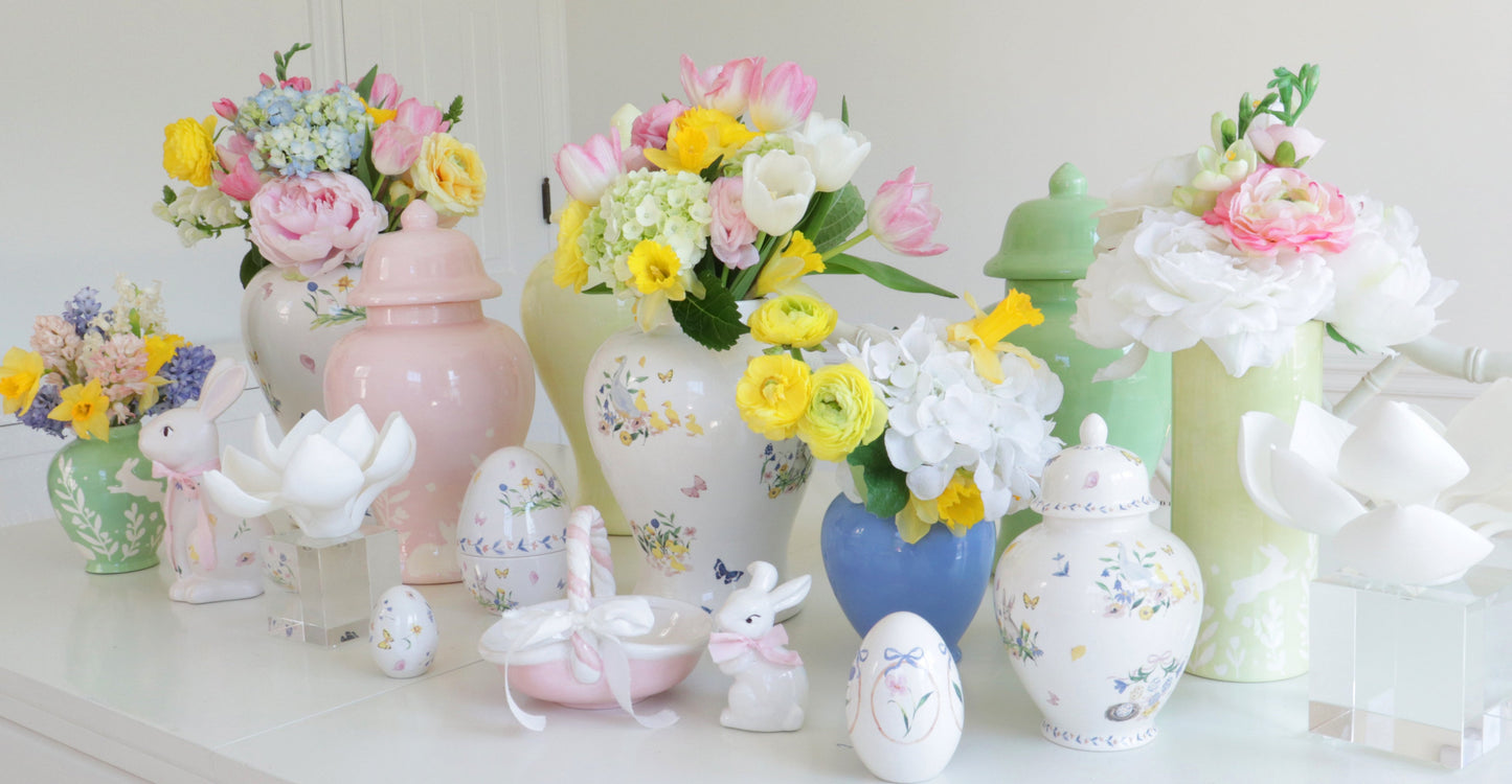 French Blue Ginger Jars - TheBOX