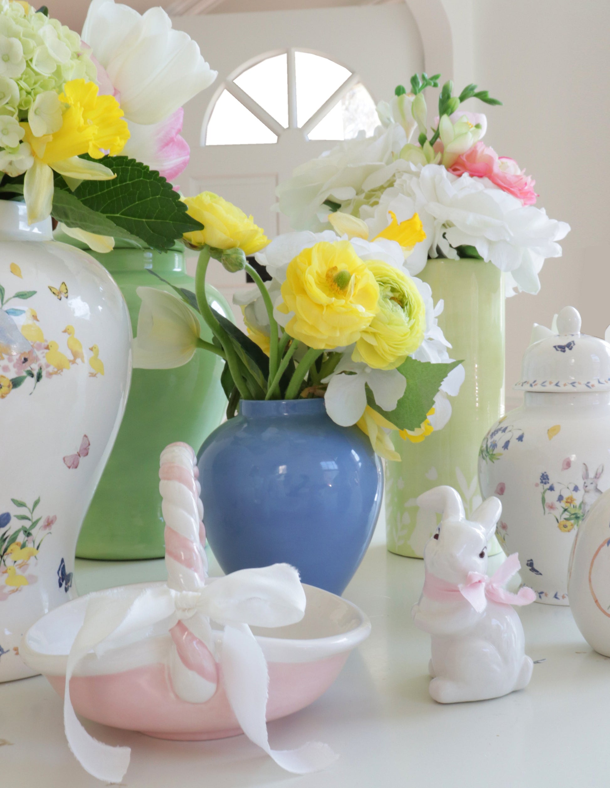 French Blue Ginger Jars - TheBOX