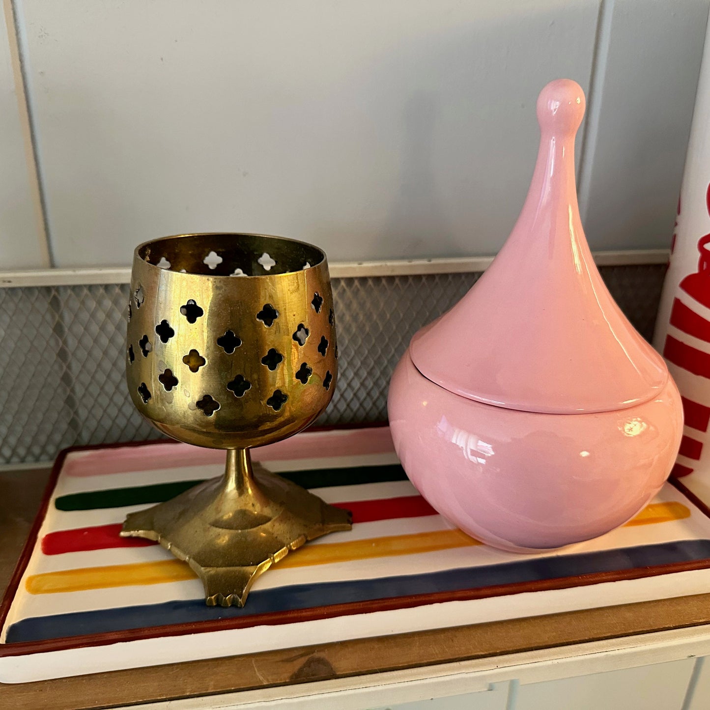 Teardrop Jars in Ruby Red - TheBOX