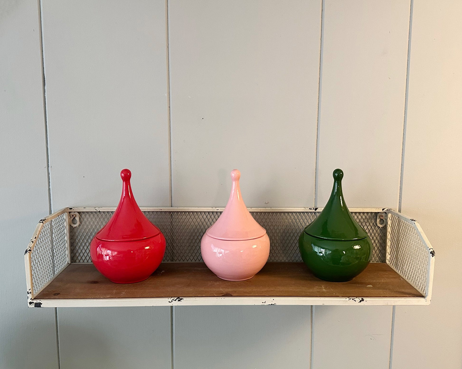 Teardrop Jars in Ruby Red - TheBOX