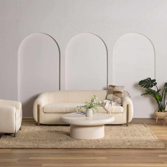 Ambel Tan&Brown Jute Rug - TheBOX