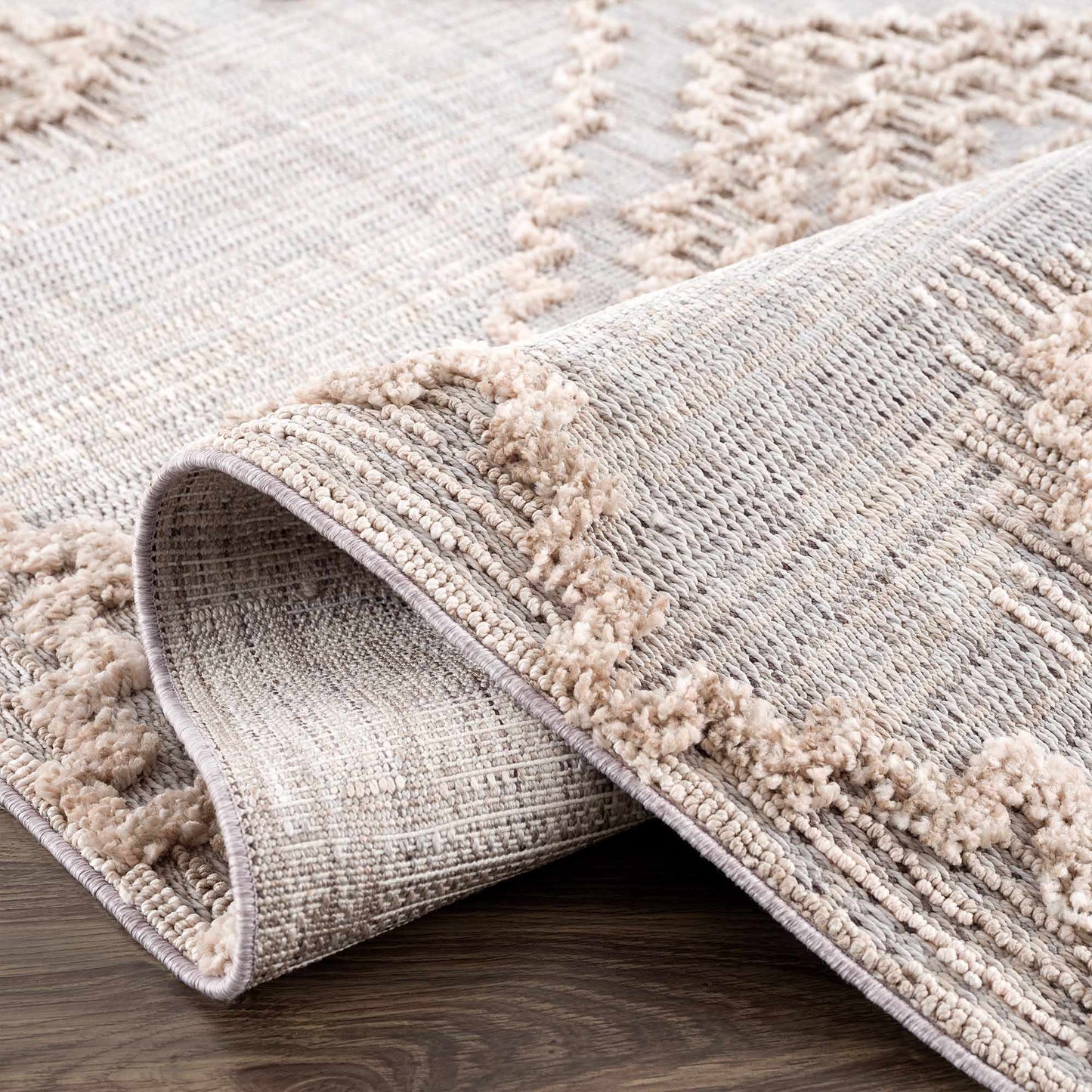 Ampusungan High-Low Rustic Rug - TheBOX