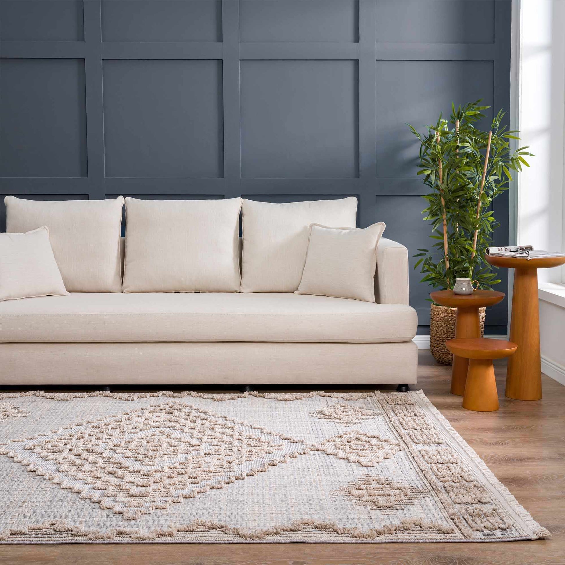 Ampusungan High-Low Rustic Rug - TheBOX