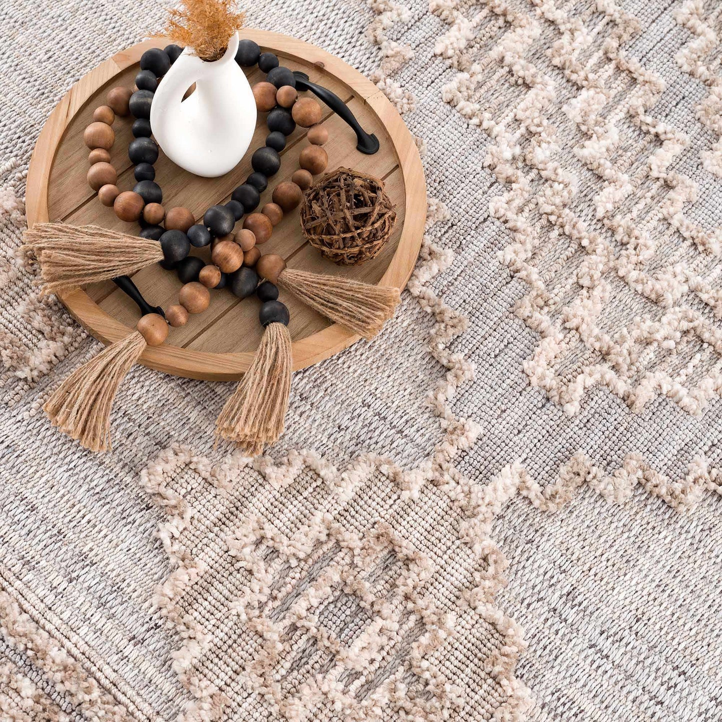 Ampusungan High-Low Rustic Rug - TheBOX
