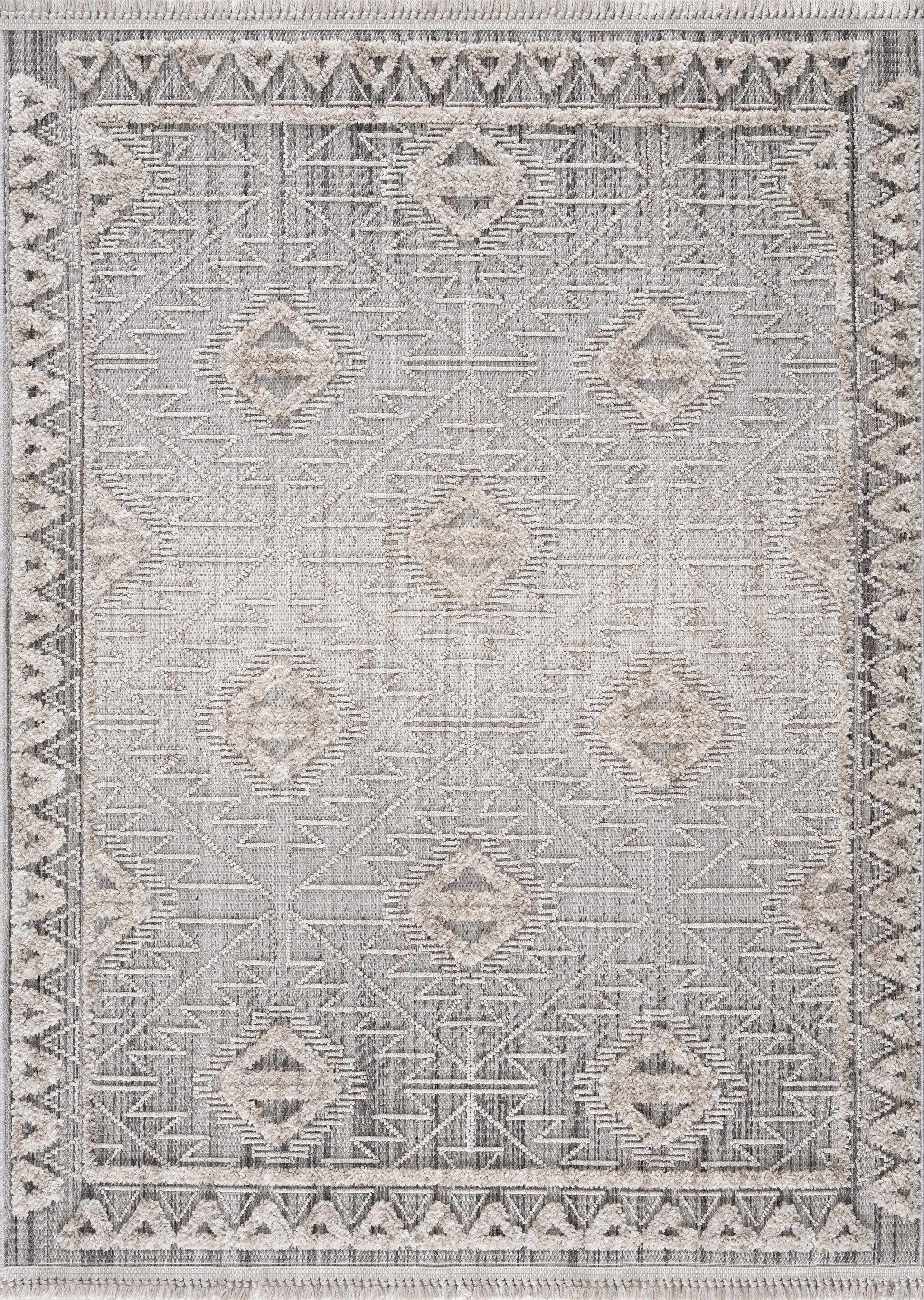 Agoo High-Low Pile Rustic Rug - TheBOX