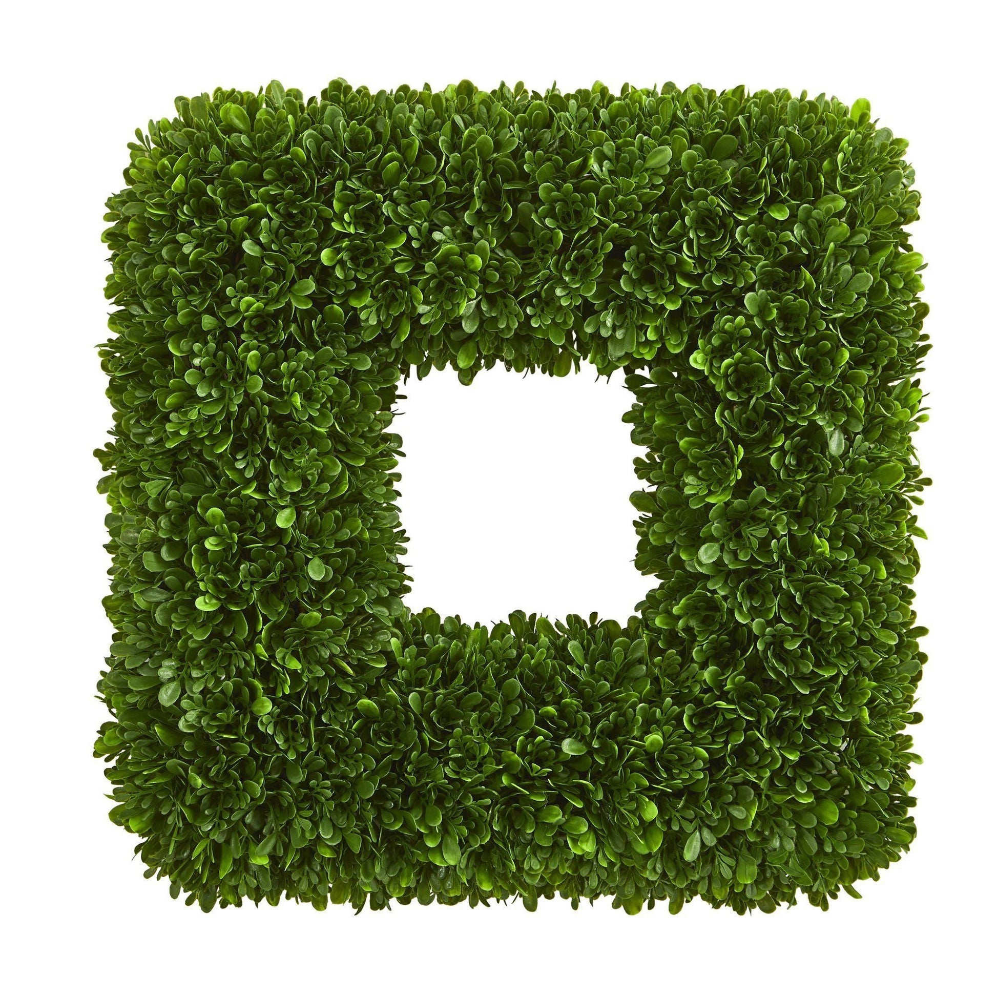 17” Tea Leaf Square Wreath UV Resistant (Indoor / Outdoor) - TheBOX