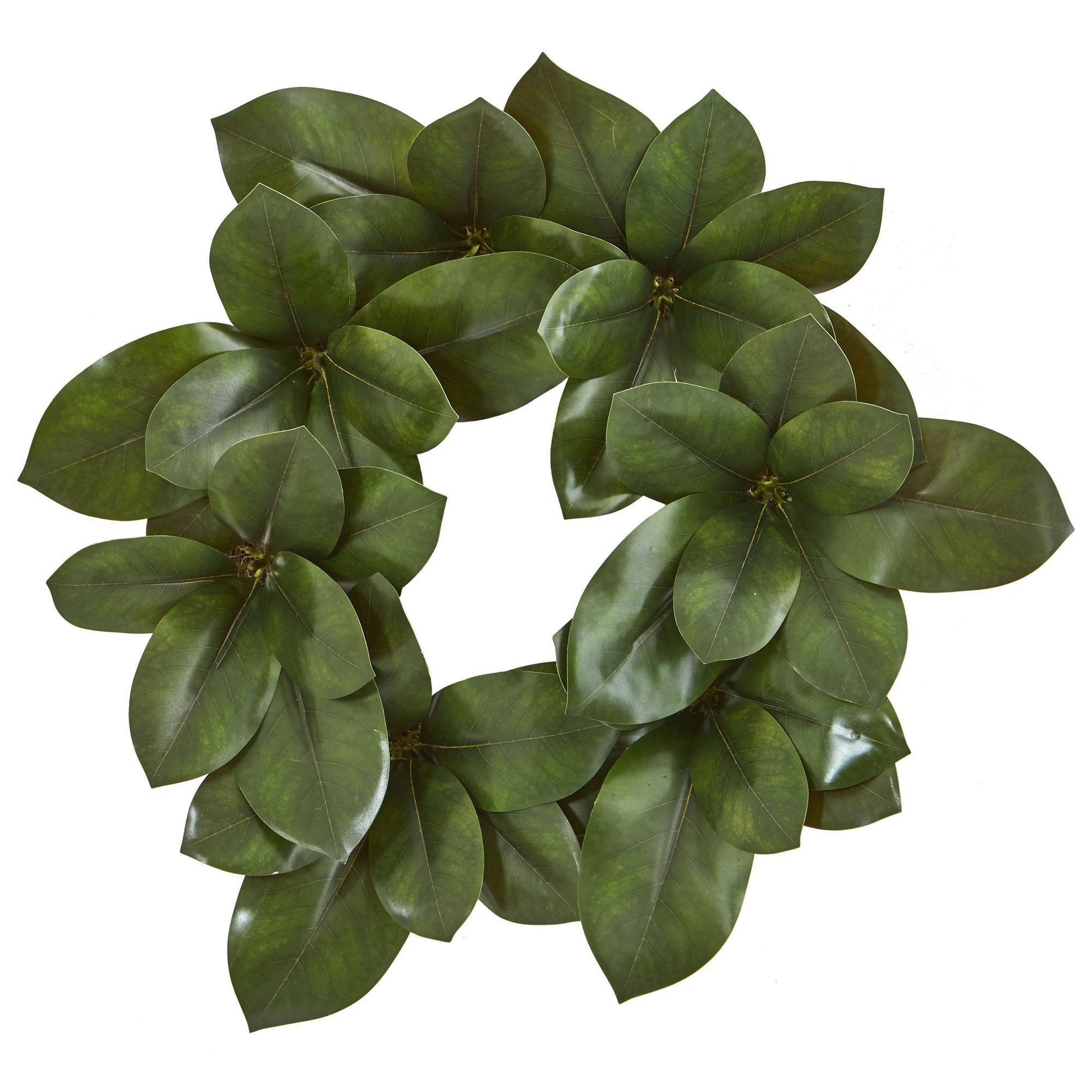 22” Magnolia Leaf Artificial Wreath - TheBOX